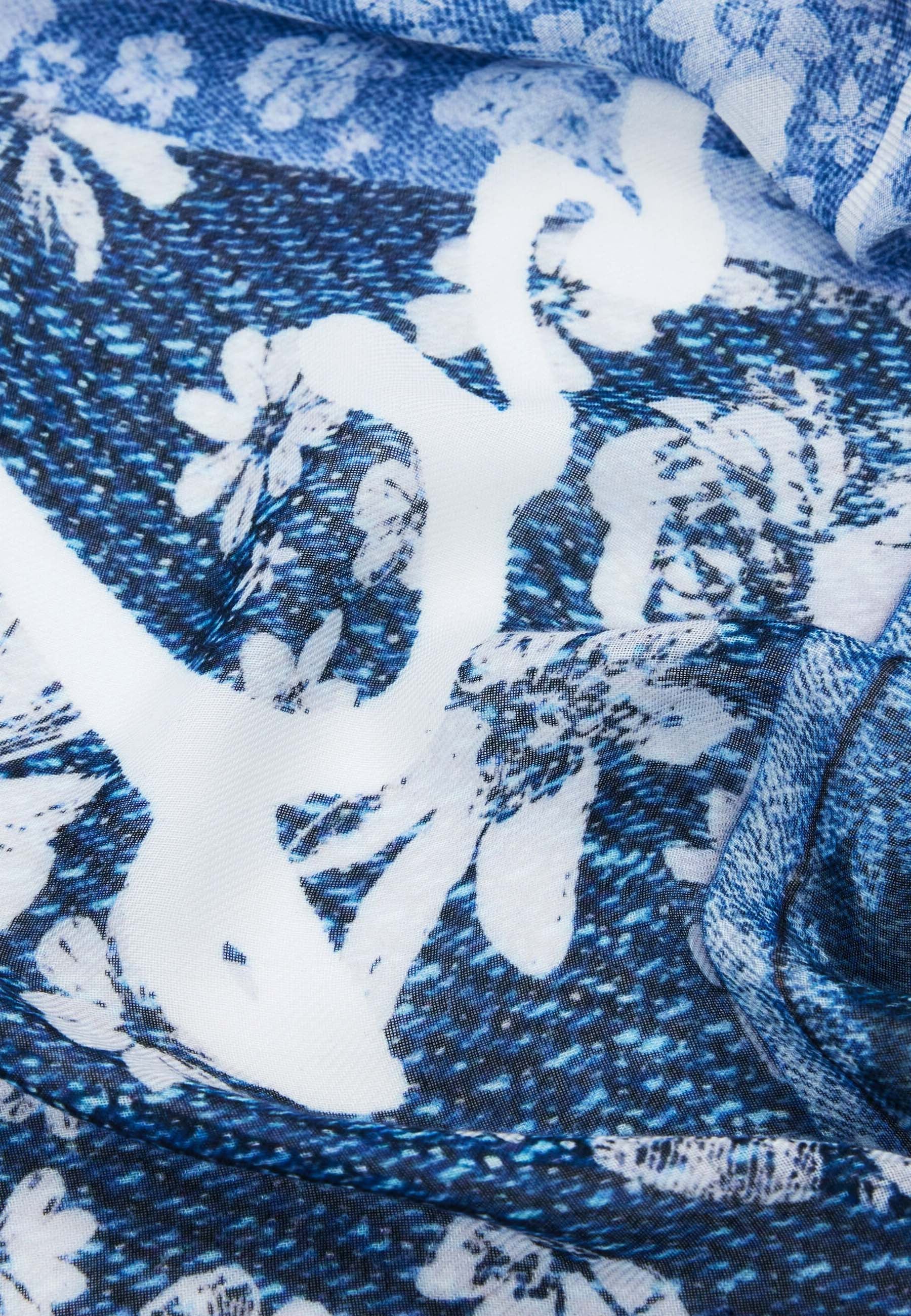 Foulard Blu Desigual