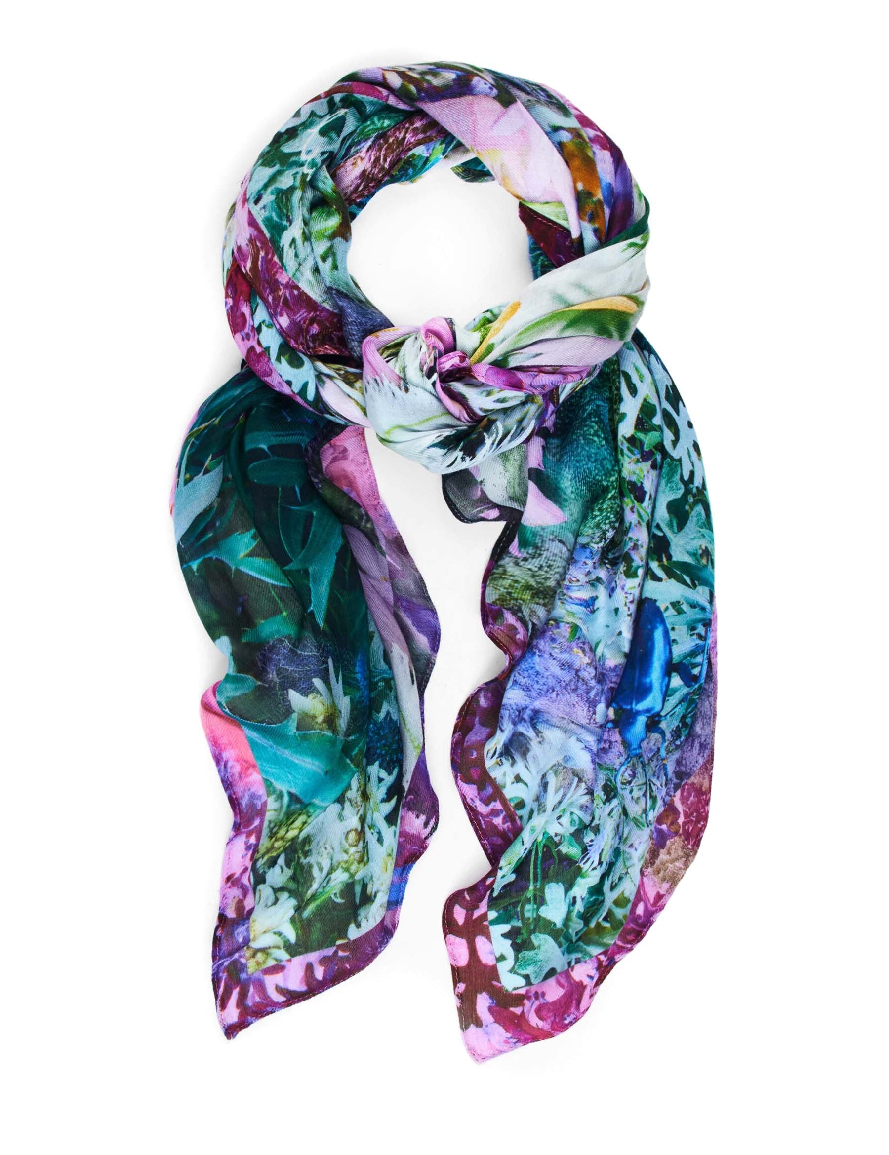 Foulard Blu Desigual