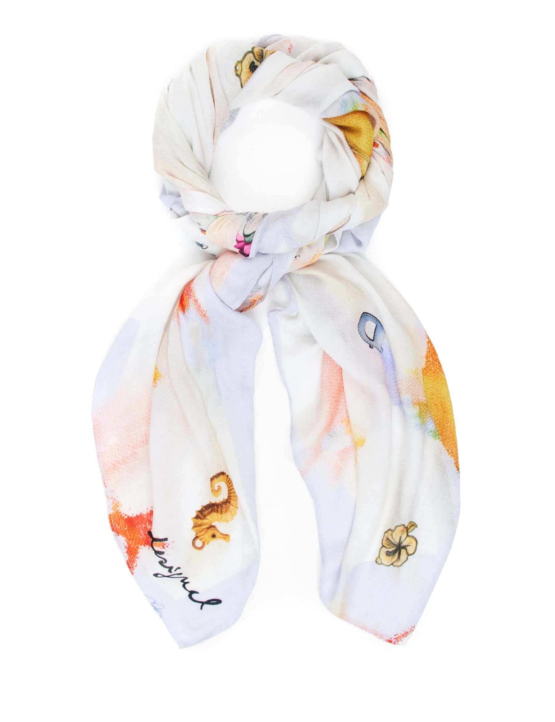Foulard Bianco Desigual