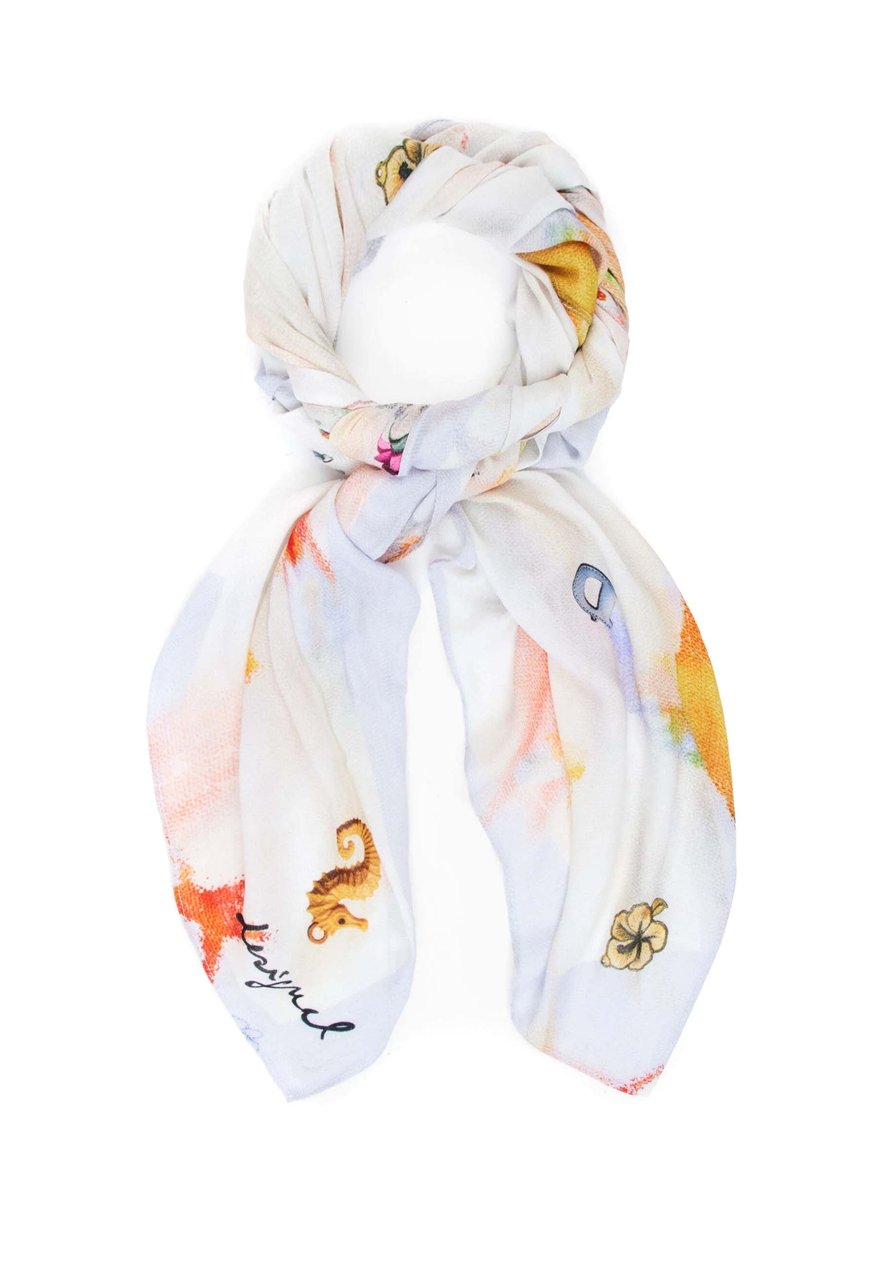 Foulard Bianco Desigual