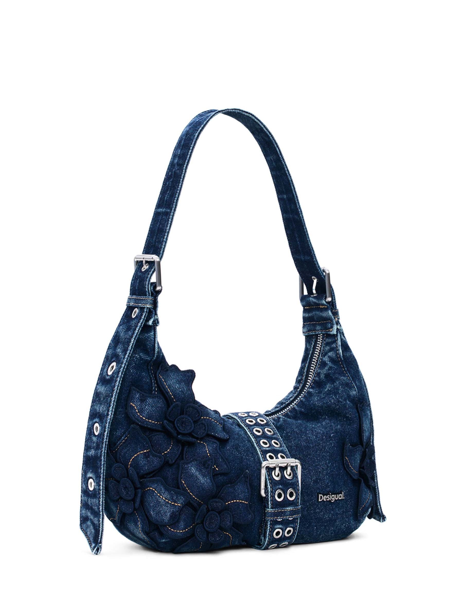 Borse a spalla Blu Desigual