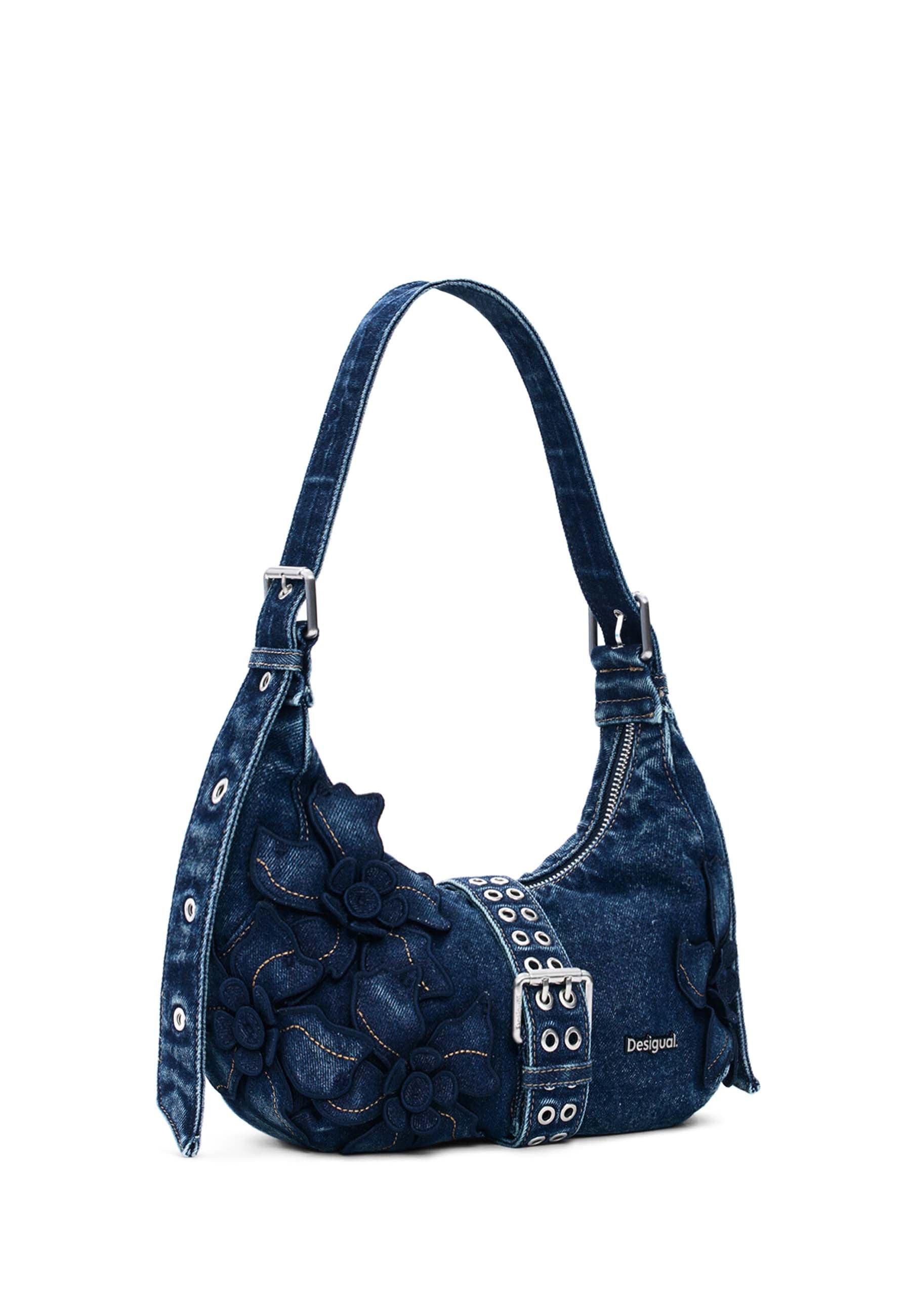Borse a spalla Blu Desigual