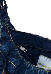Borse a spalla Blu Desigual