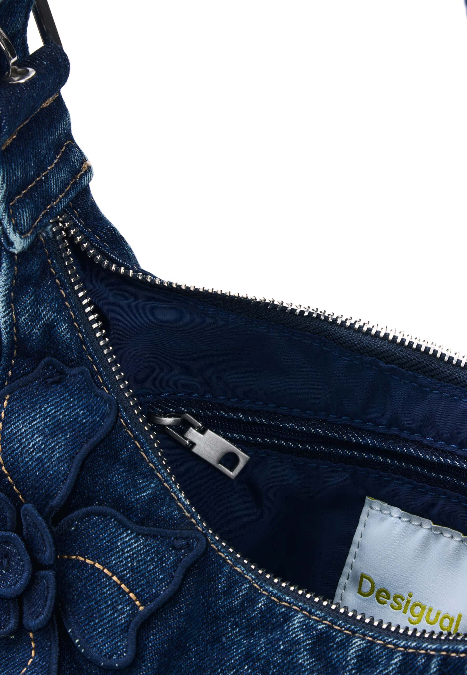 Borse a spalla Blu Desigual