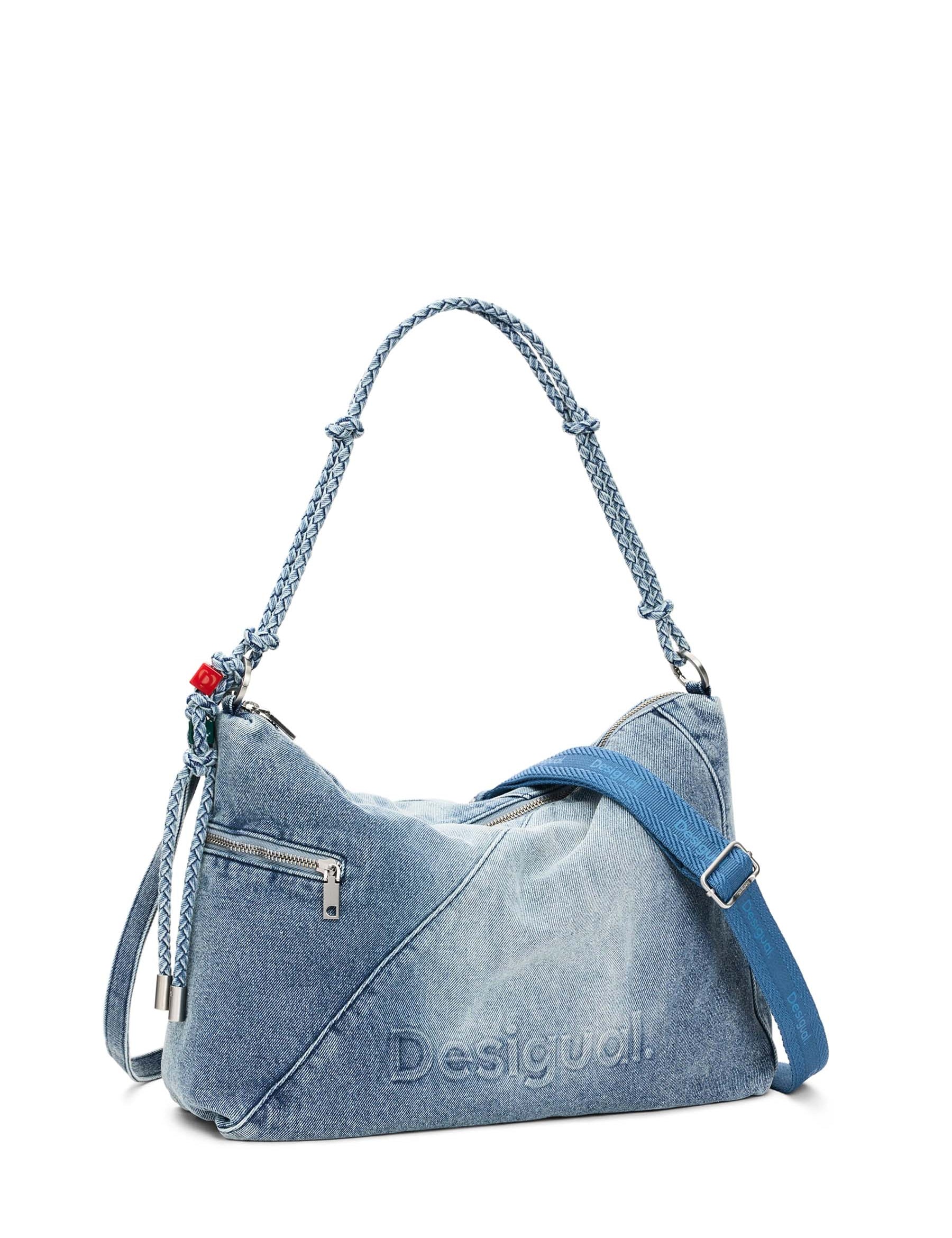 Borse a spalla Blu Desigual