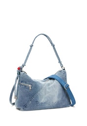 Borse a spalla Blu Desigual