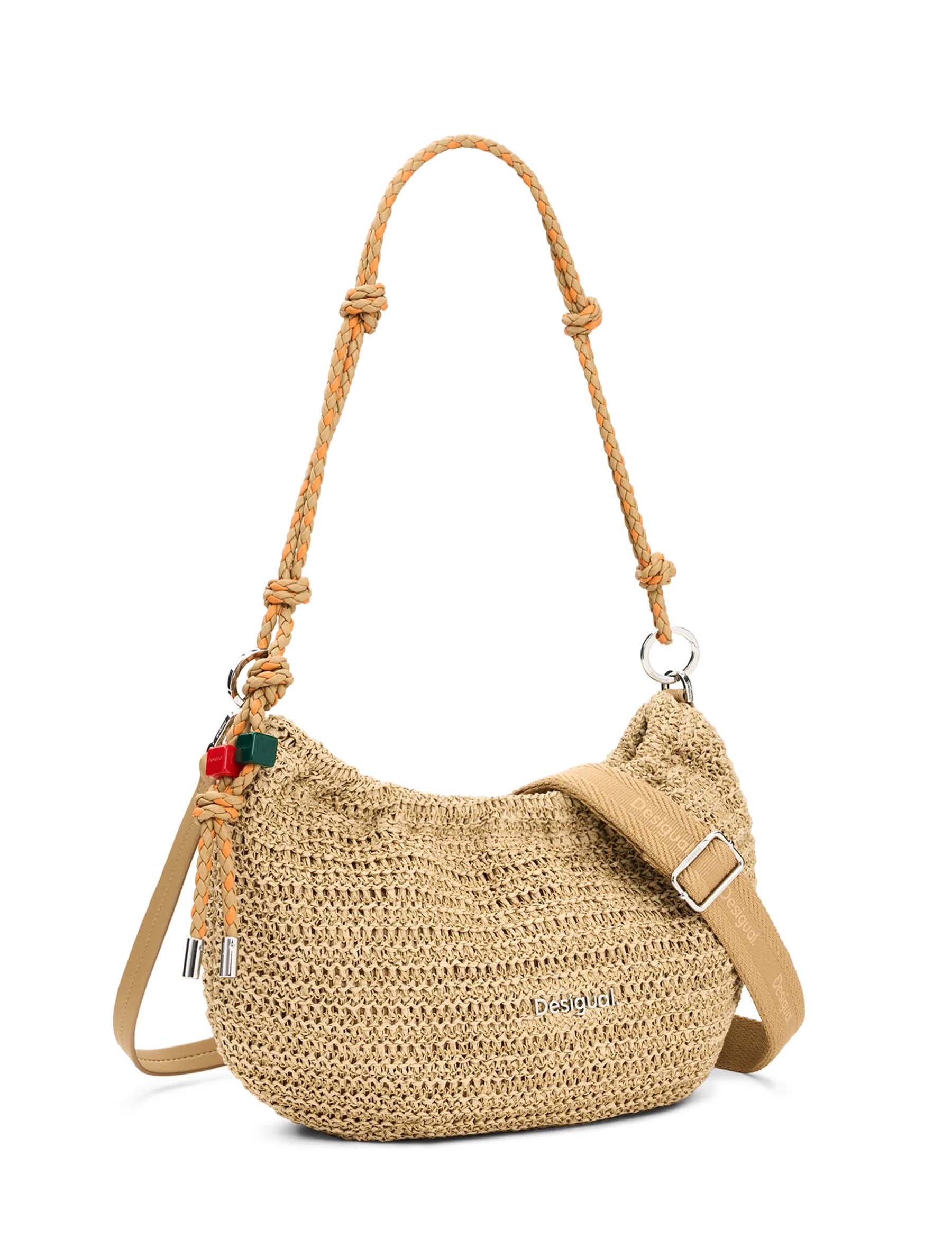 Borse a spalla Beige Desigual