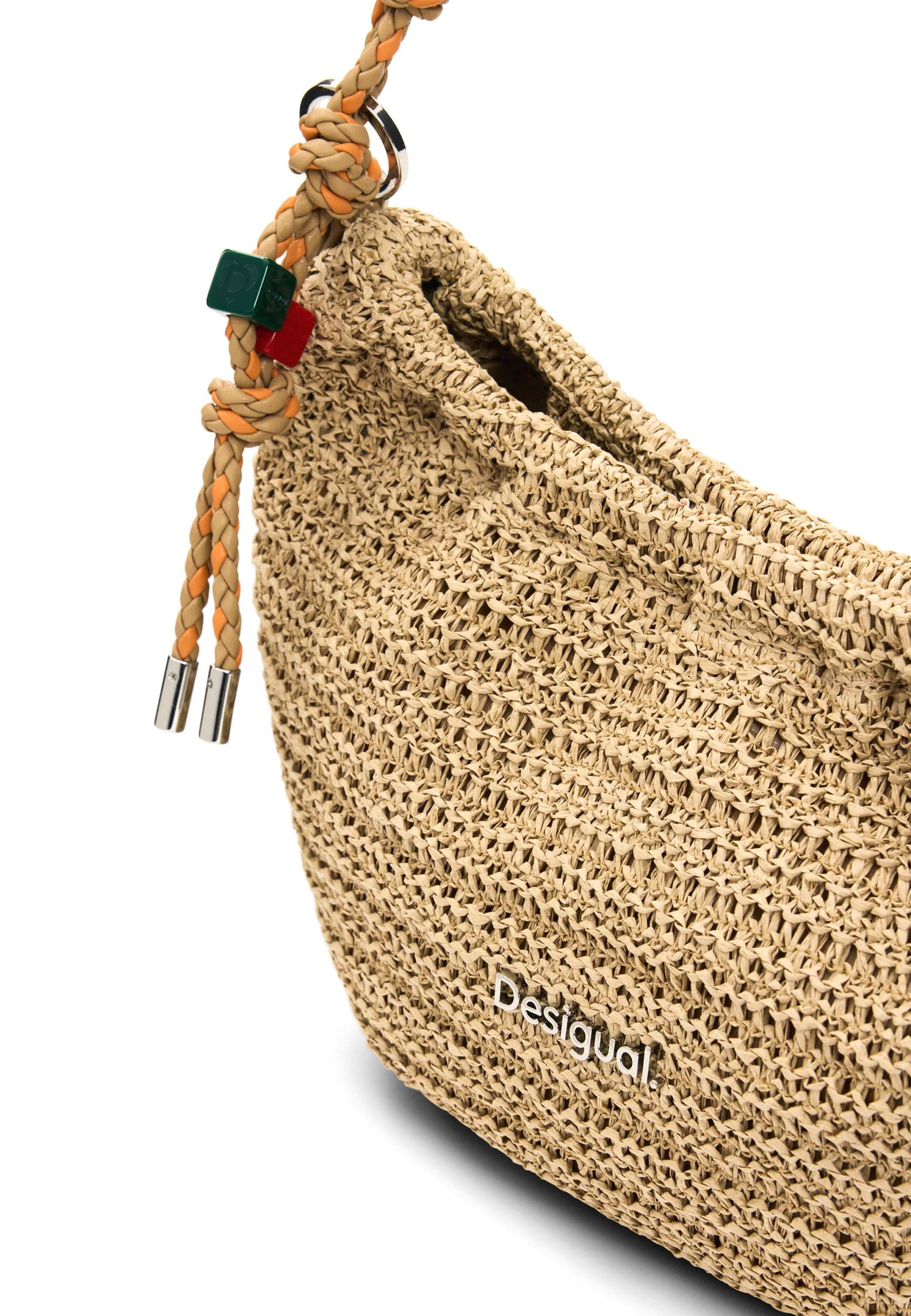 Borse a spalla Beige Desigual