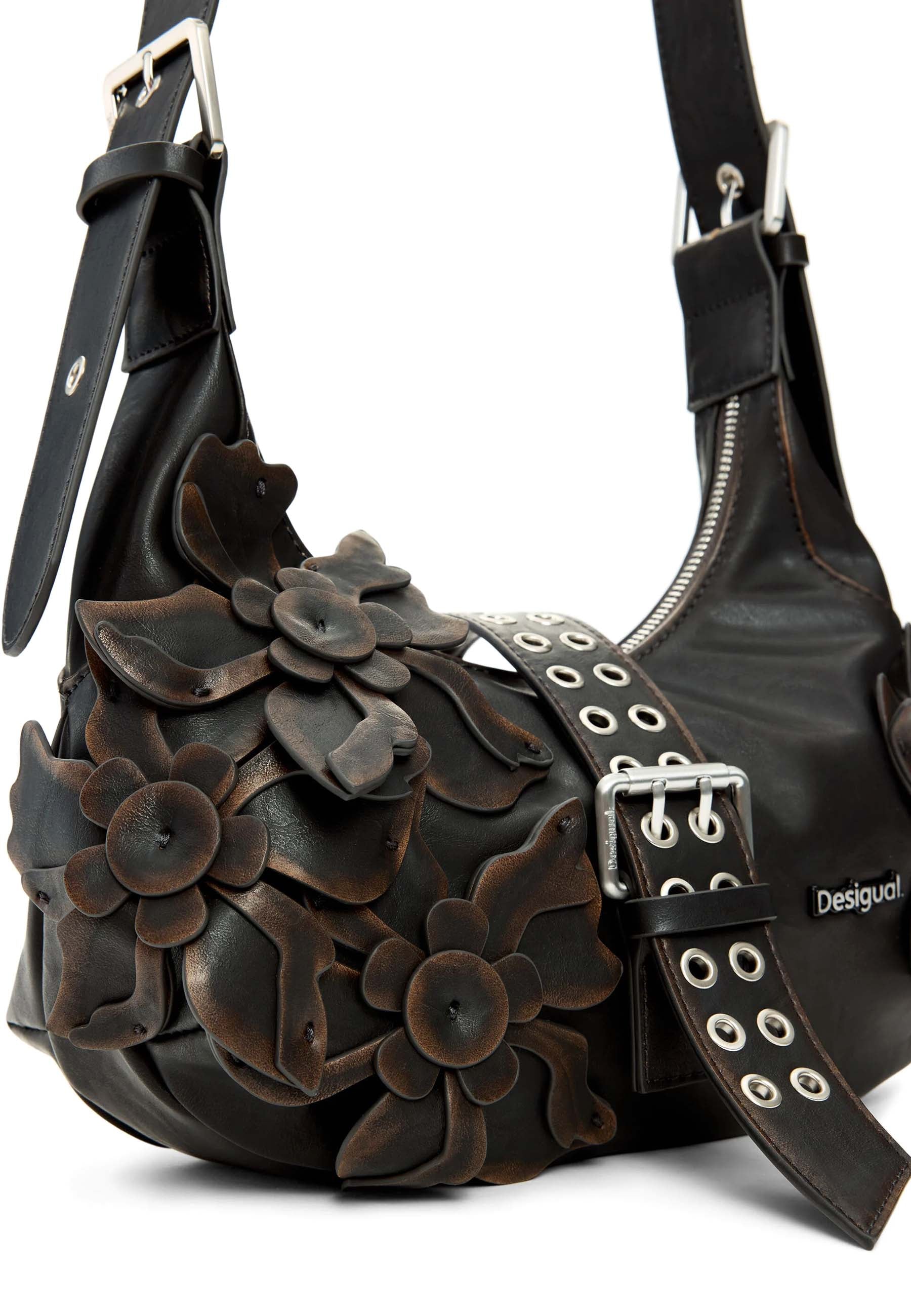 Borse a spalla Marrone Desigual