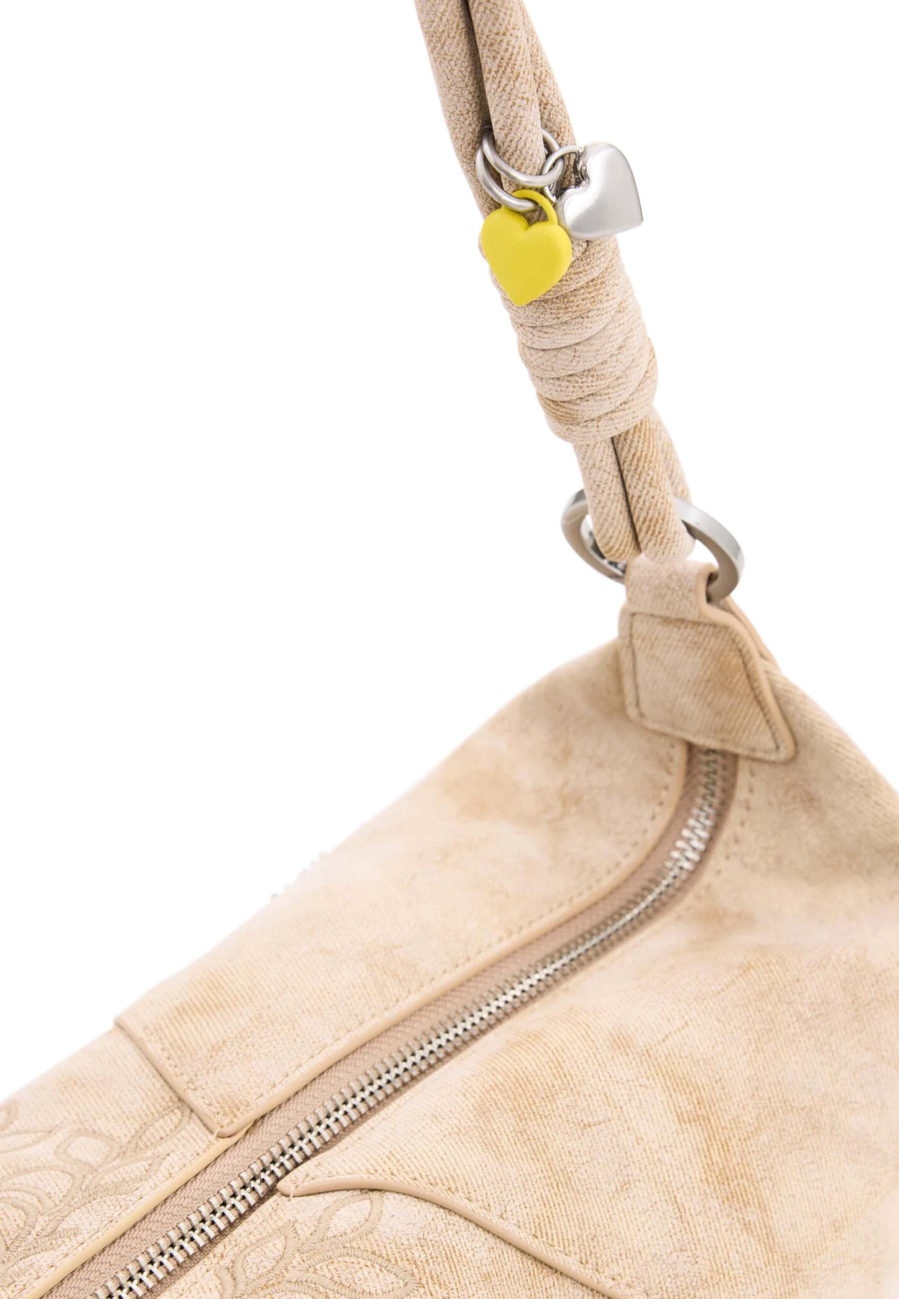 Borse a spalla Beige Desigual