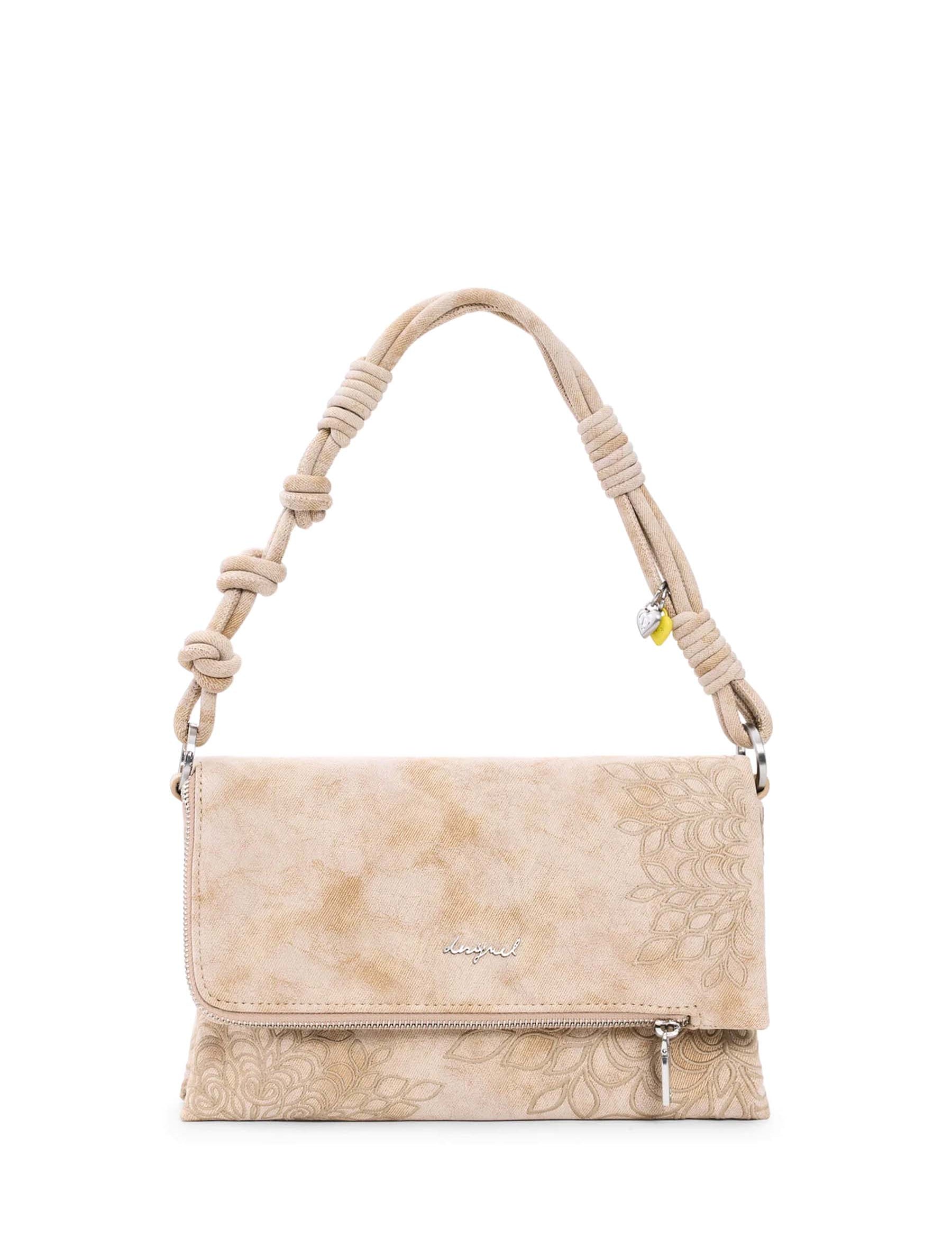 Borse a spalla Beige Desigual