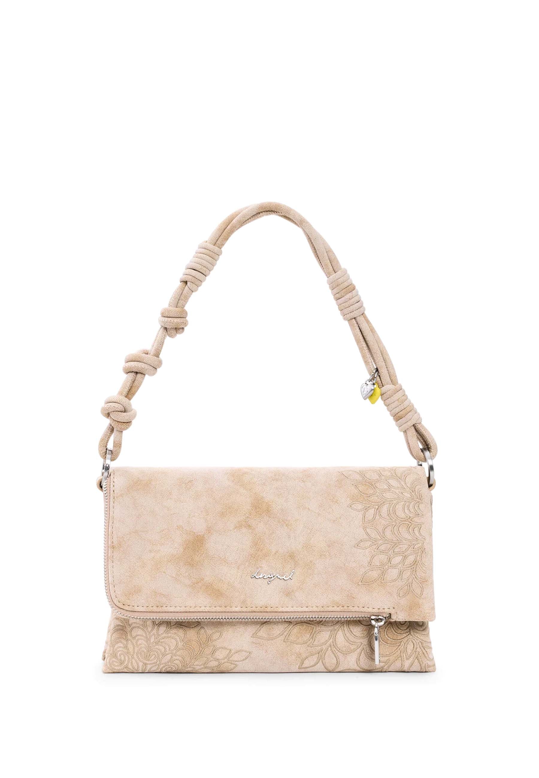 Borse a spalla Beige Desigual