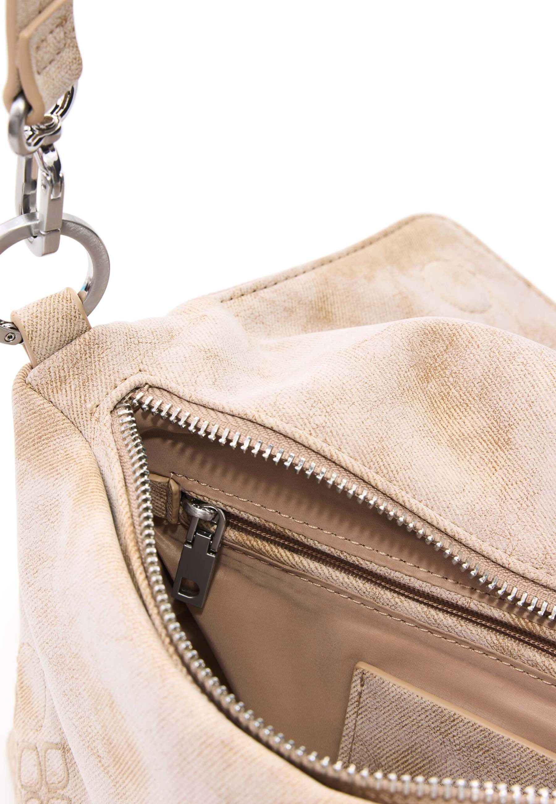 Borse a spalla Beige Desigual