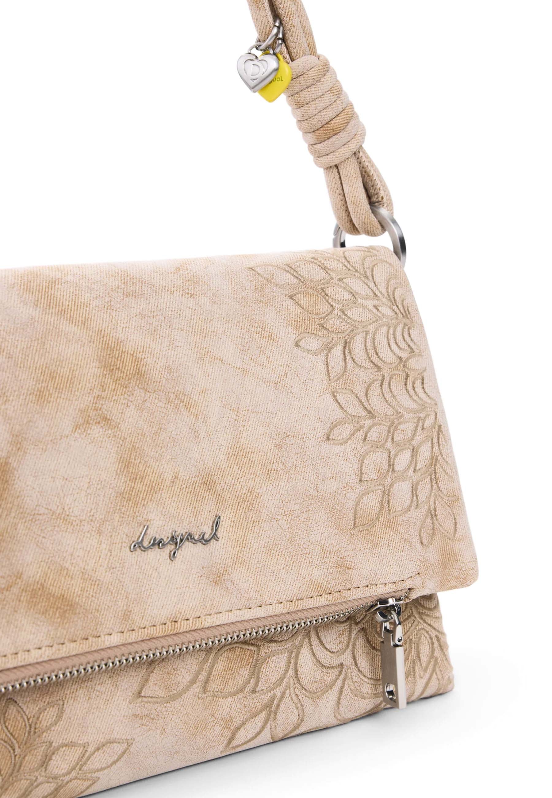 Borse a spalla Beige Desigual