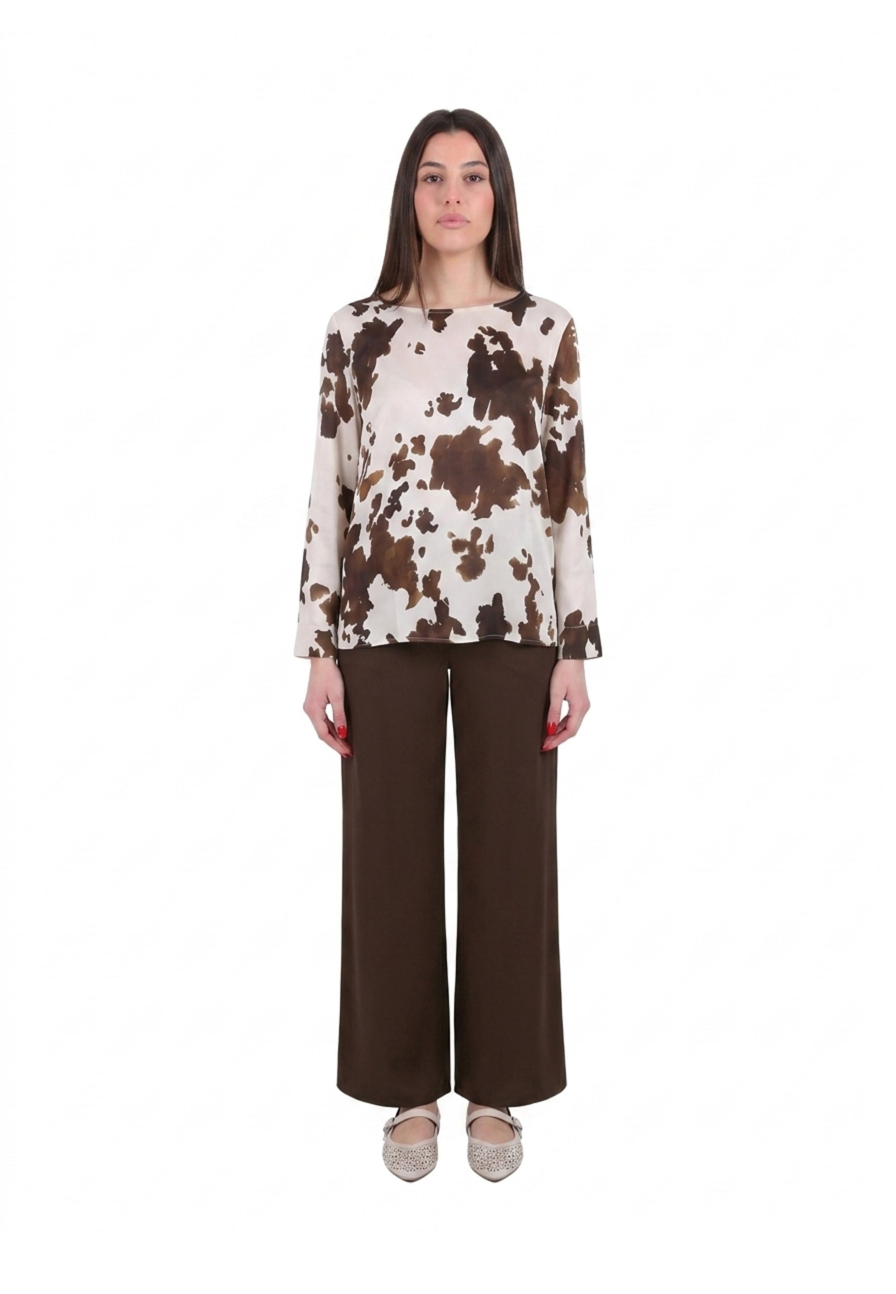 Bluse Marrone Pennyblack