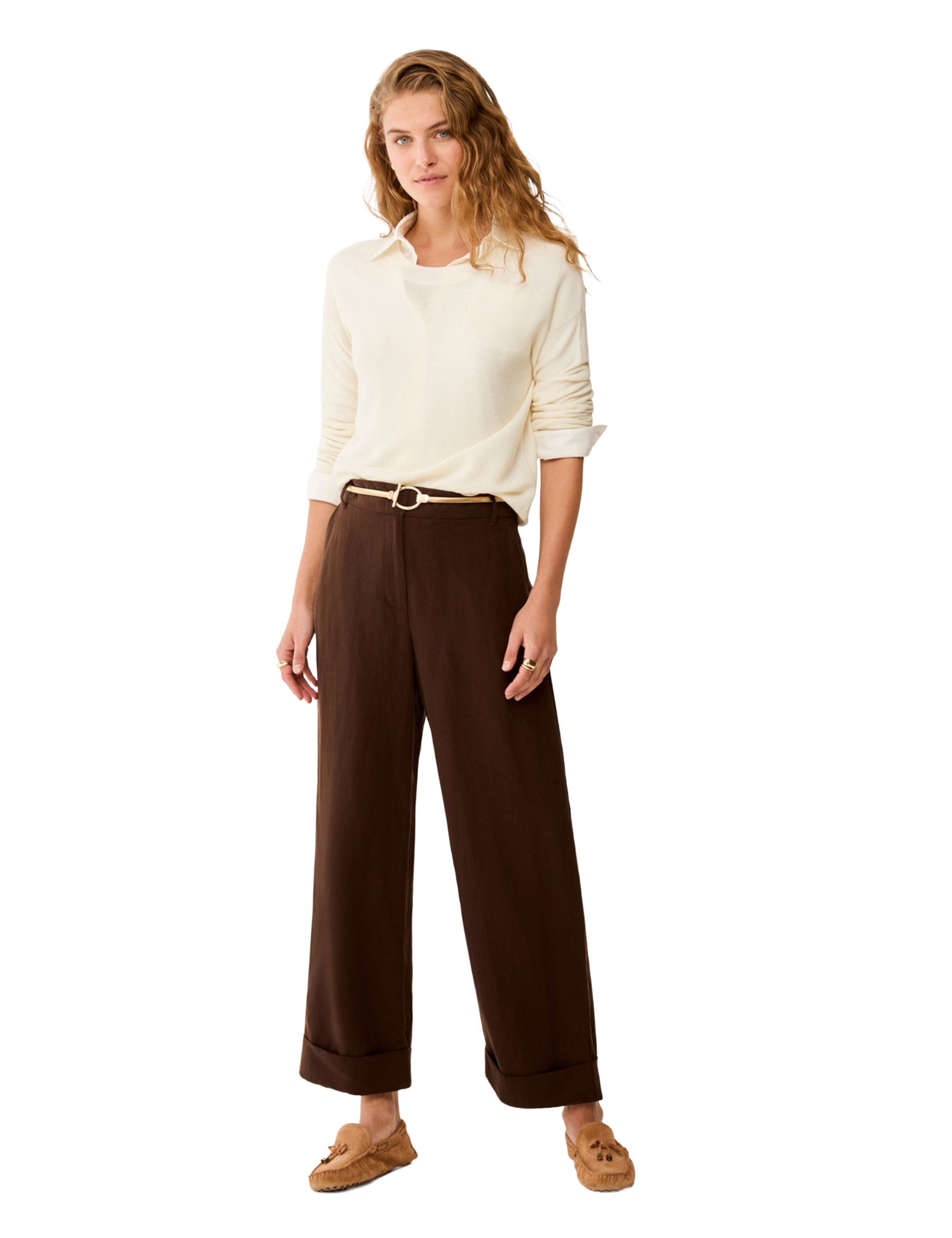 Pantaloni Marrone Pennyblack