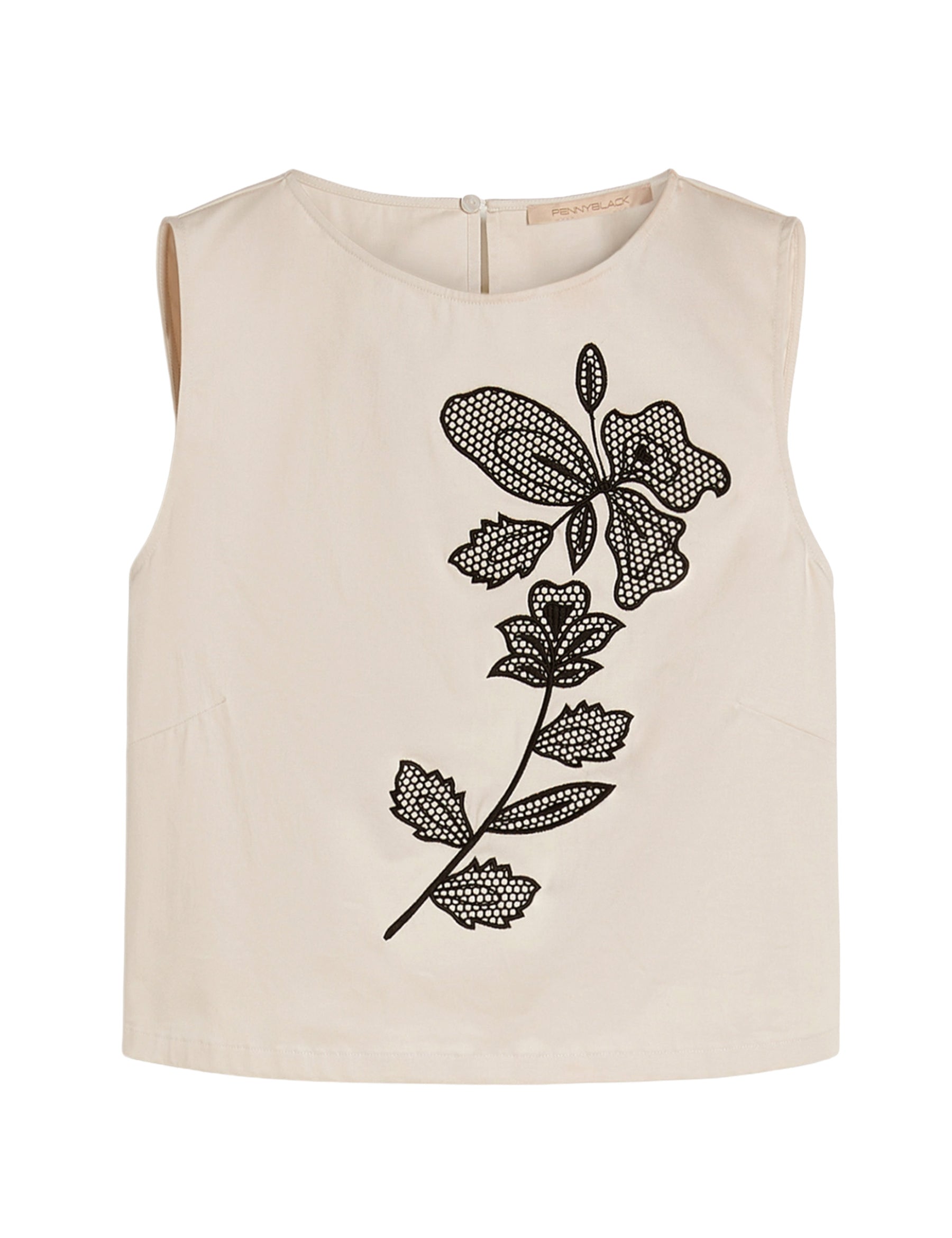 Top e canotte Avorio Pennyblack