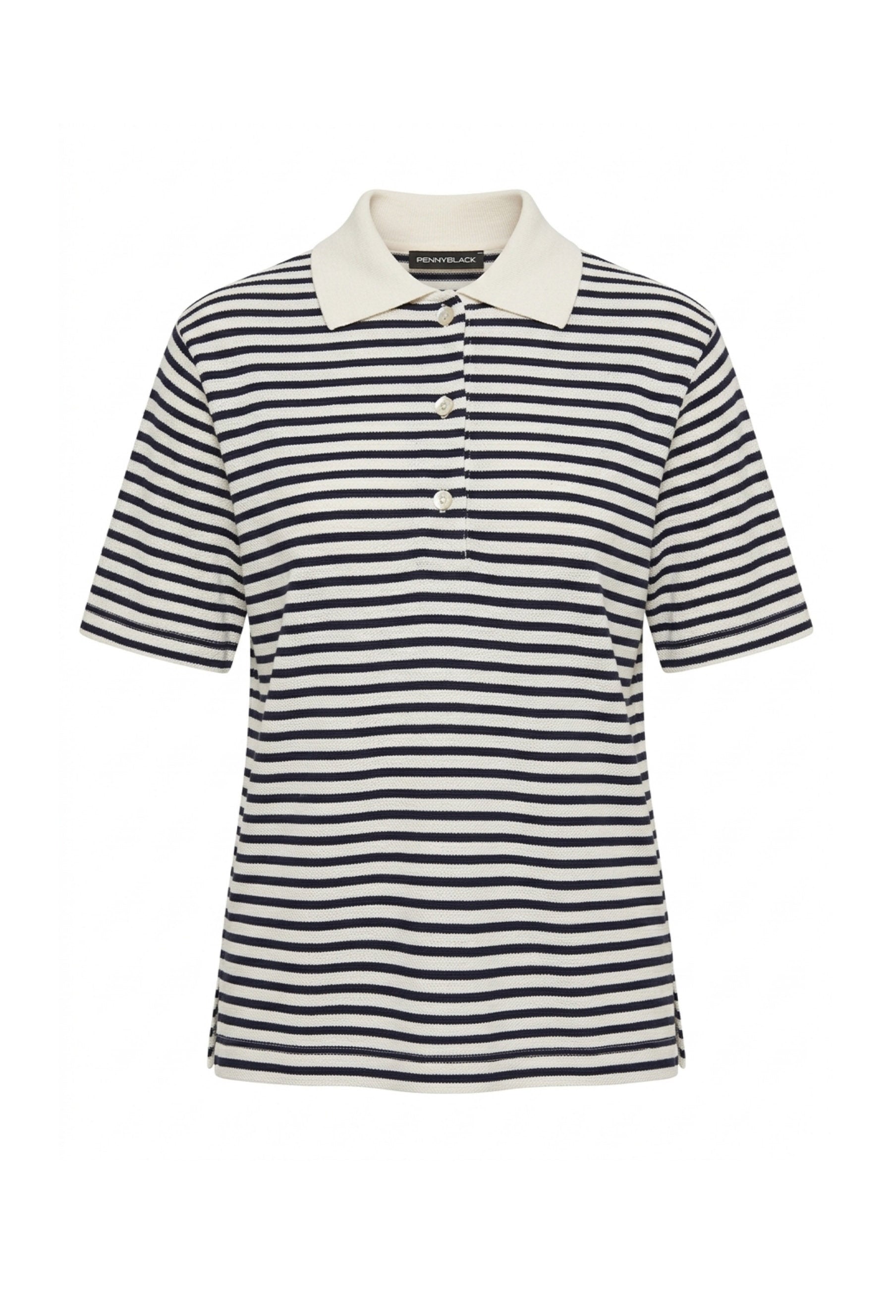 Polo Blu Bianco Pennyblack