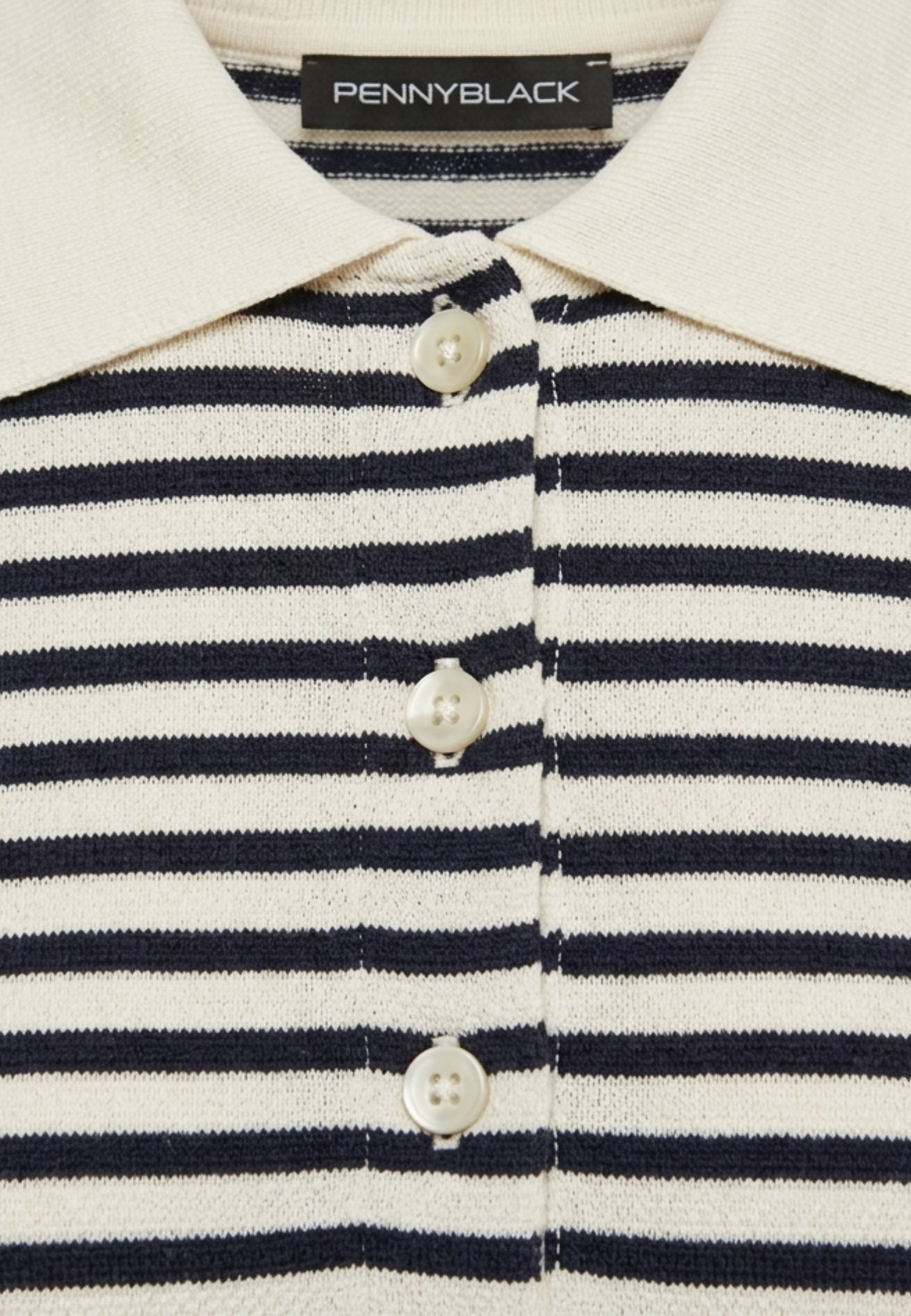 Polo Blu Bianco Pennyblack