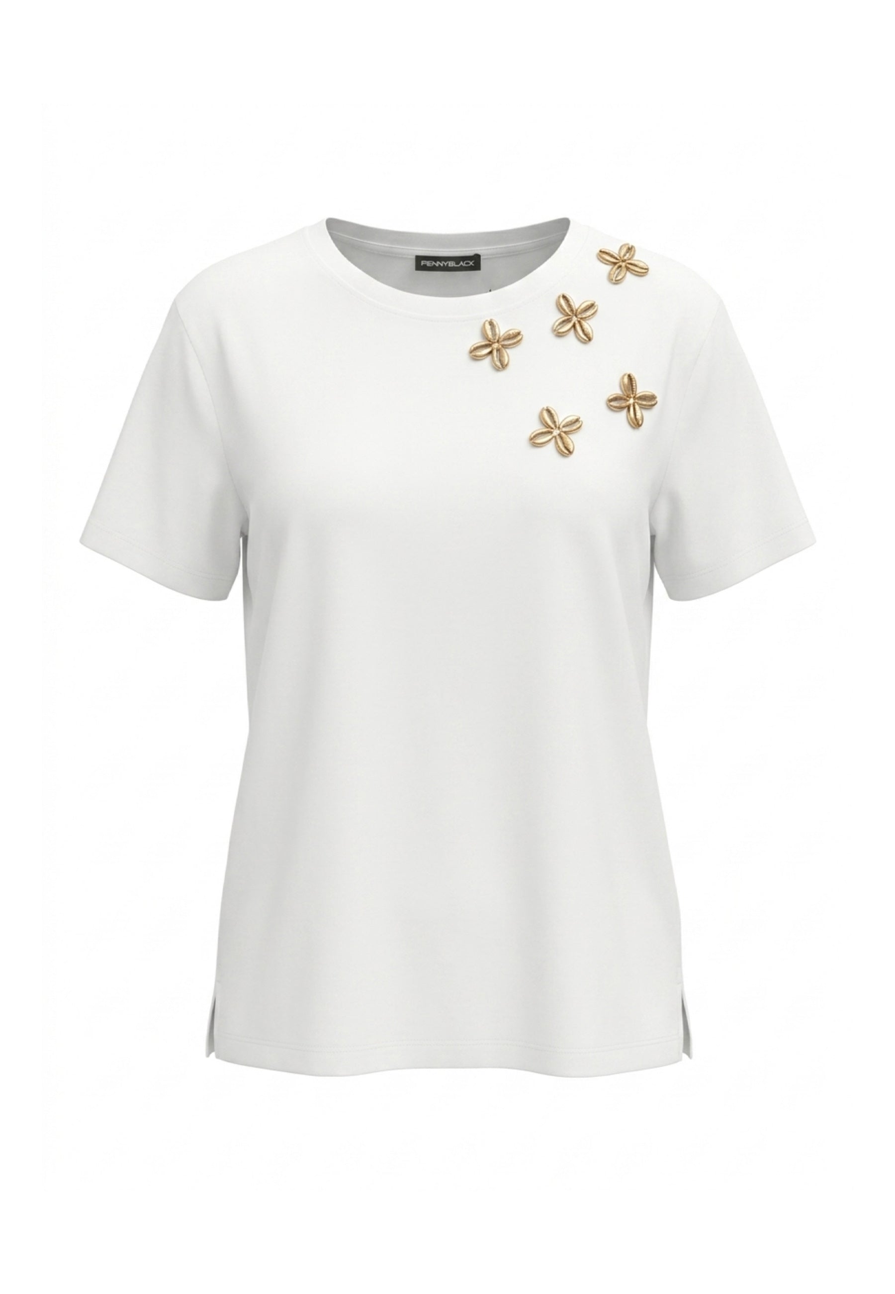 T-shirt Bianco Pennyblack