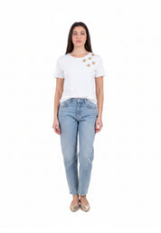 T-shirt Bianco Pennyblack