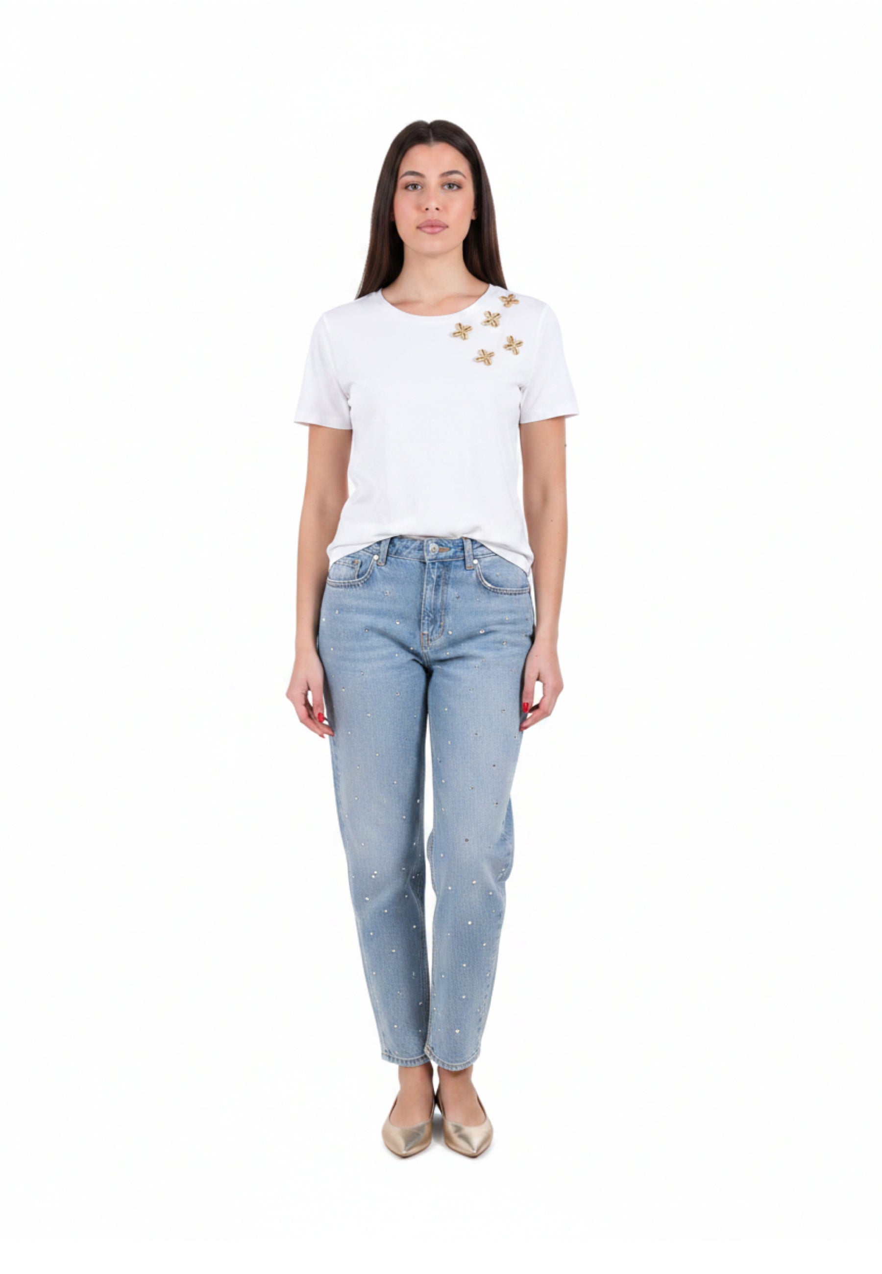 T-shirt Bianco Pennyblack