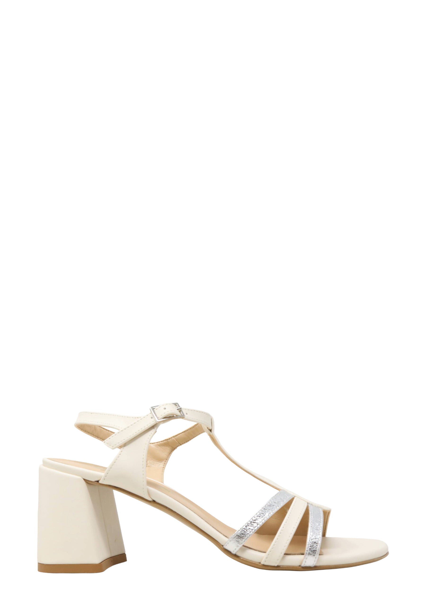Sandali tacco Bianco Grace Shoes