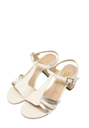 Sandali tacco Bianco Grace Shoes
