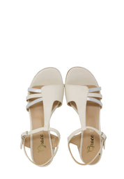 Sandali tacco Bianco Grace Shoes