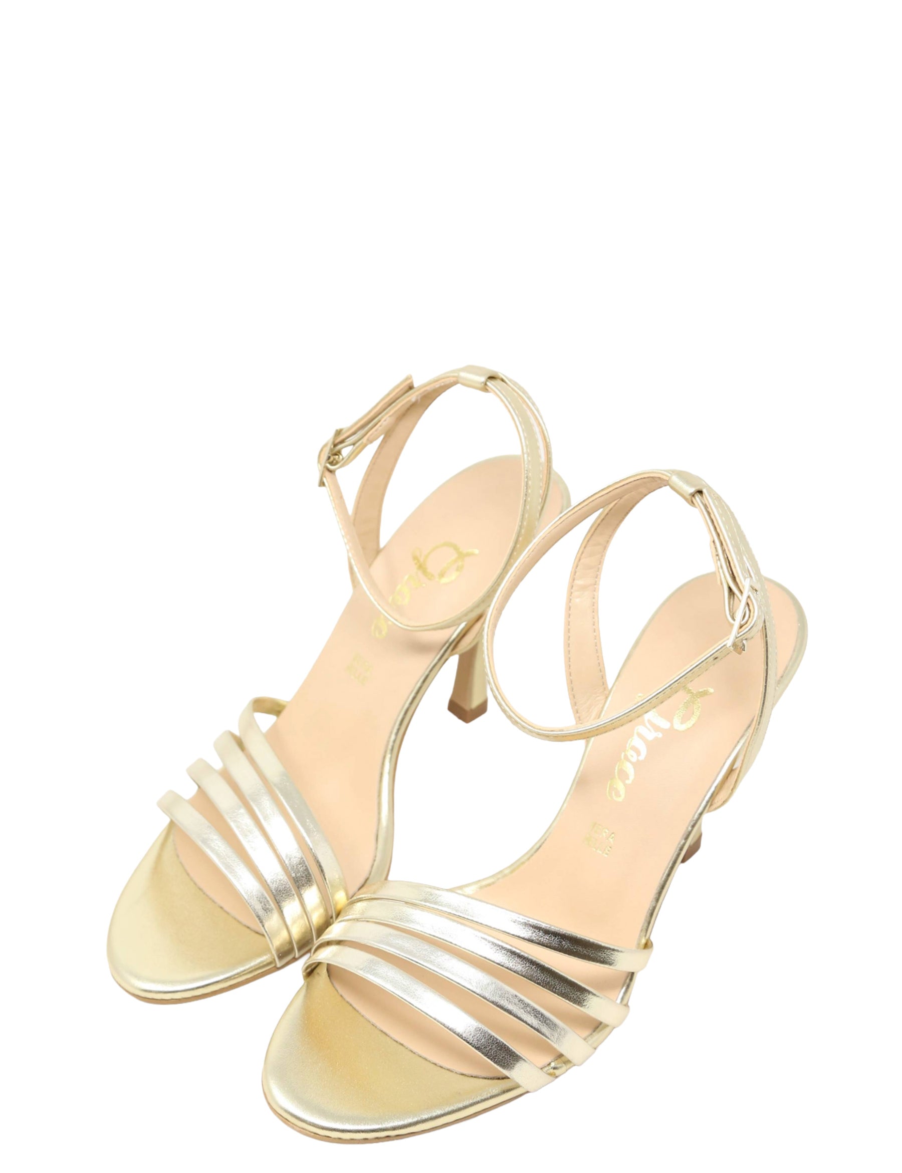 Sandali tacco Platino Grace Shoes