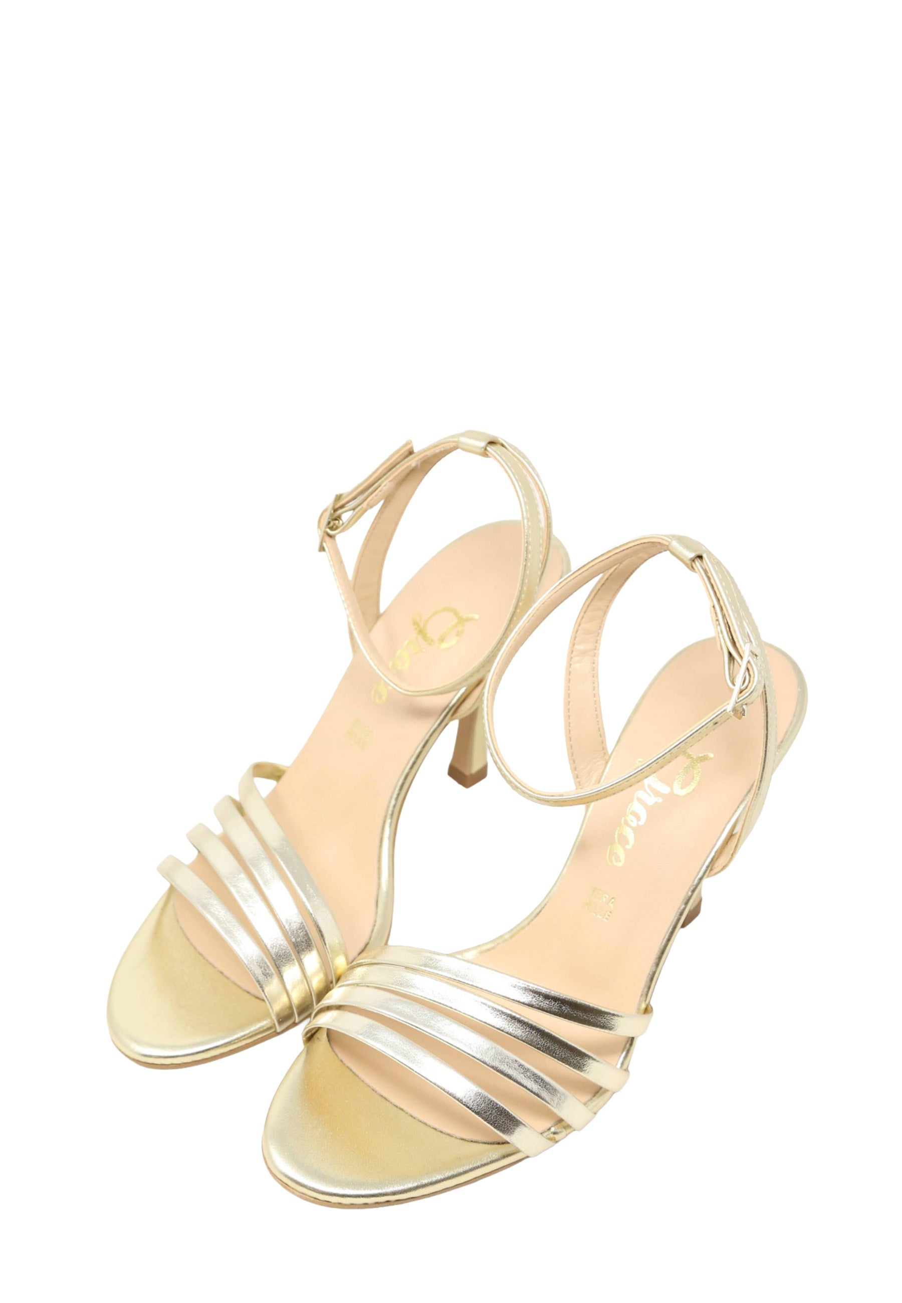 Sandali tacco Platino Grace Shoes