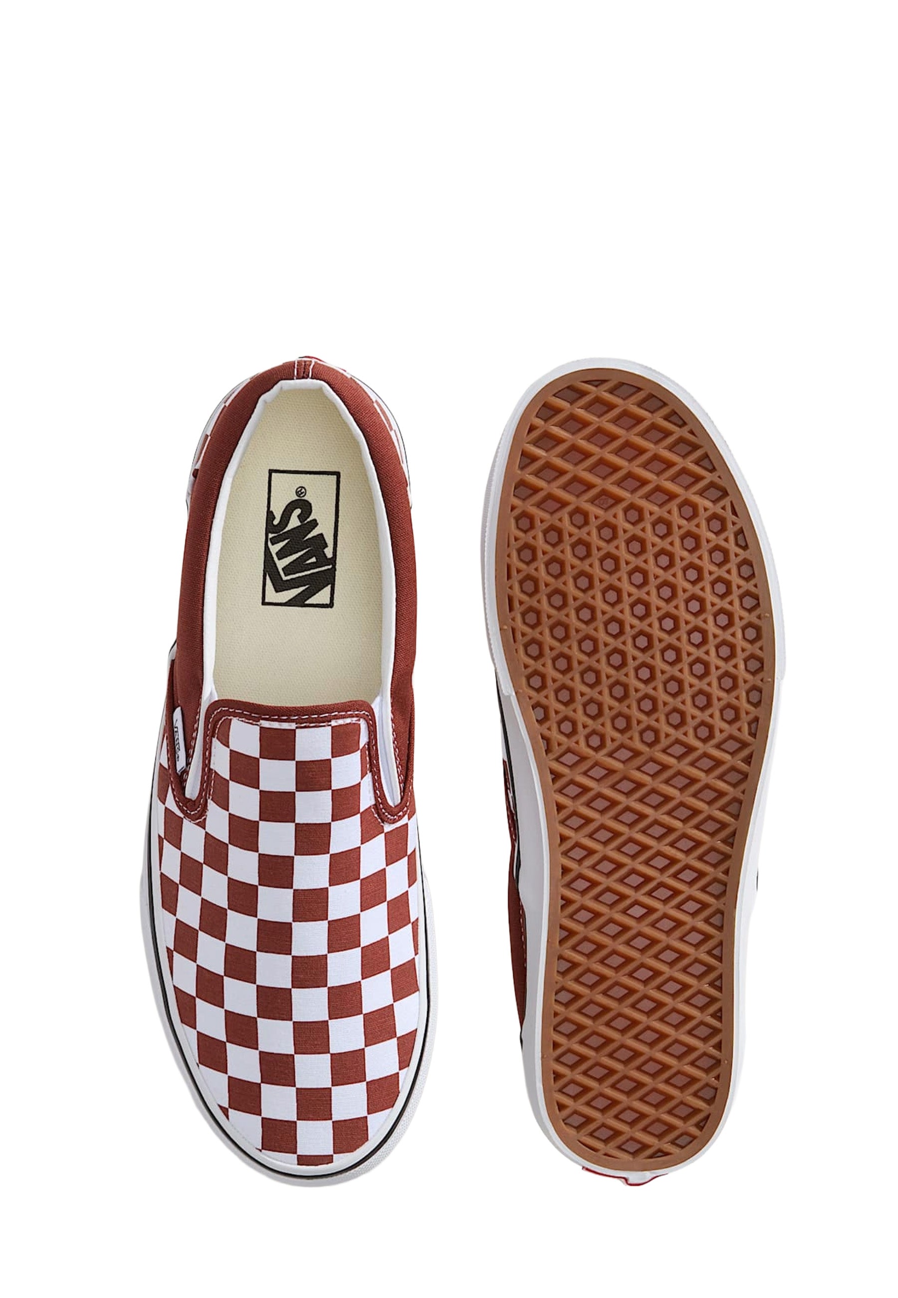 Slip-on Bianco Rosso Vans