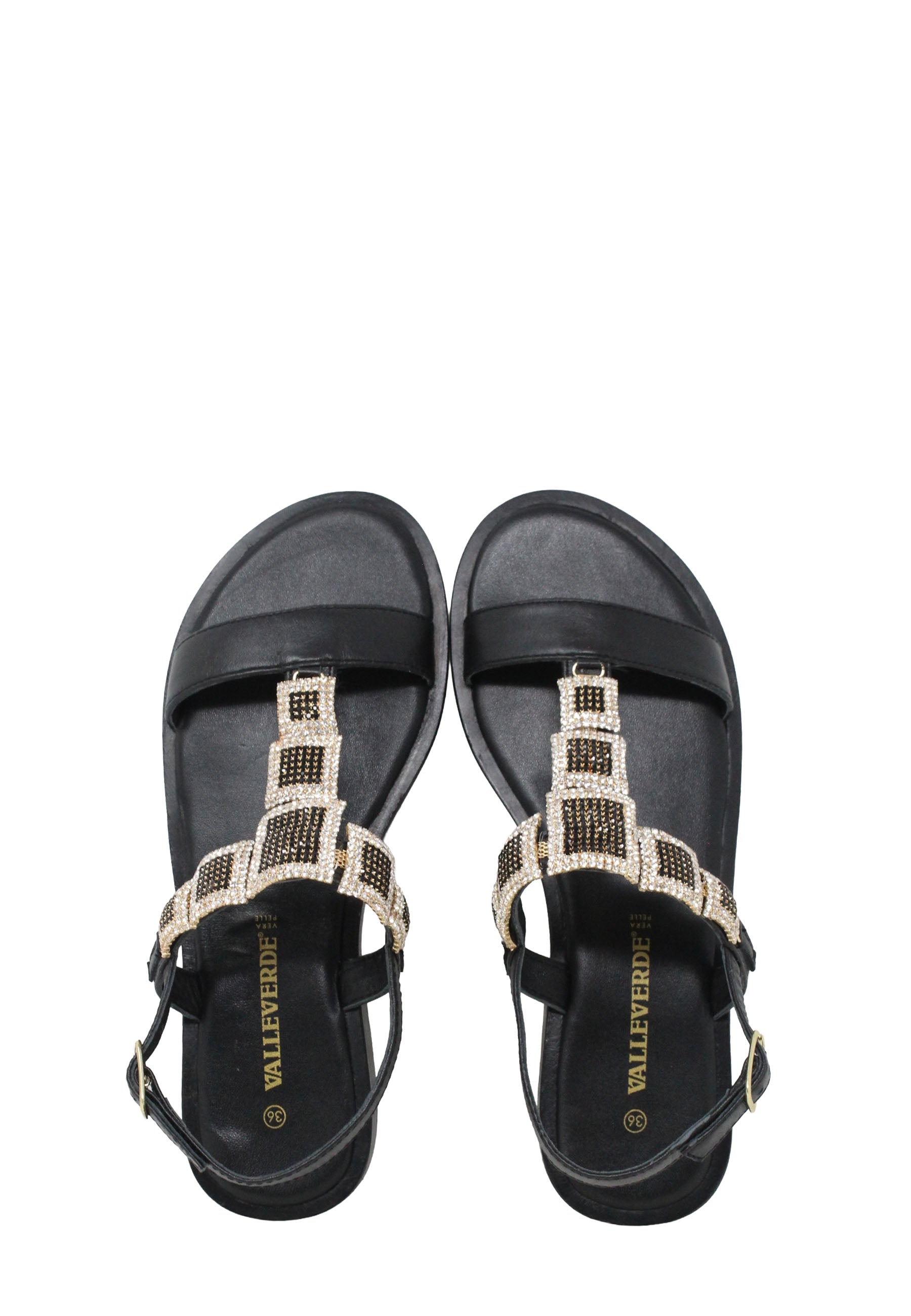 Sandali Nero Valleverde