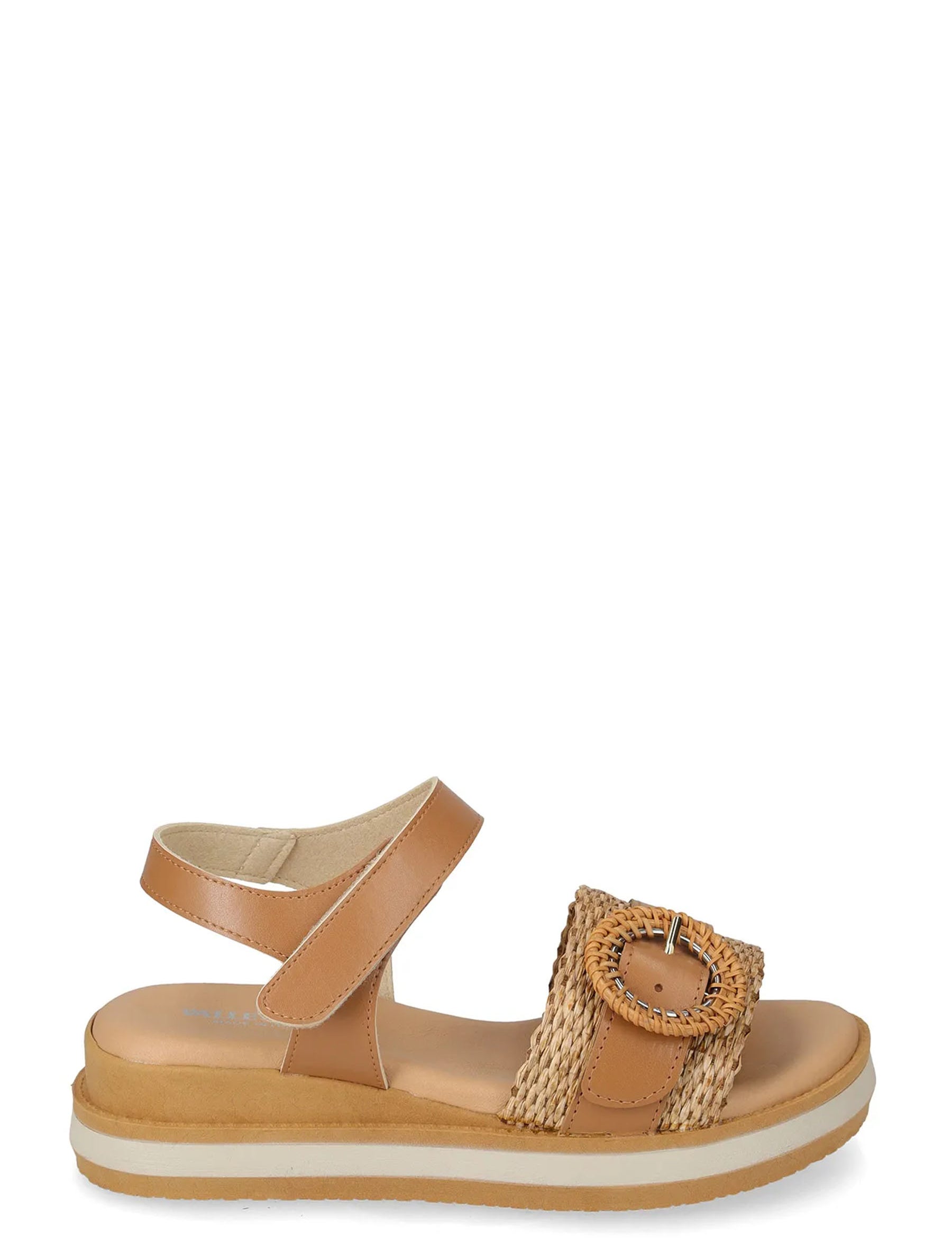 Sandali con strappi Marrone Valleverde