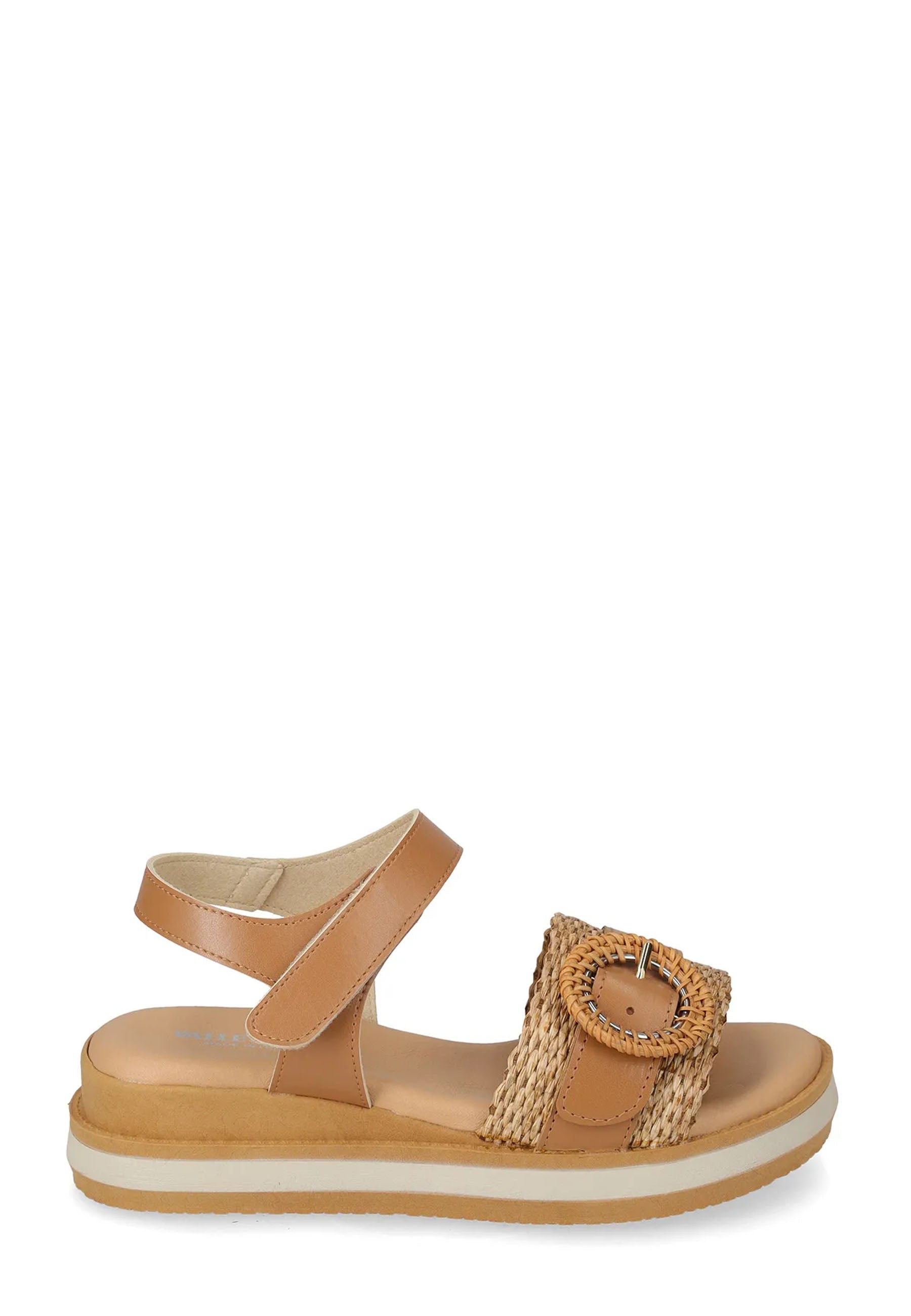 Sandali con strappi Marrone Valleverde