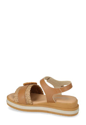 Sandali con strappi Marrone Valleverde