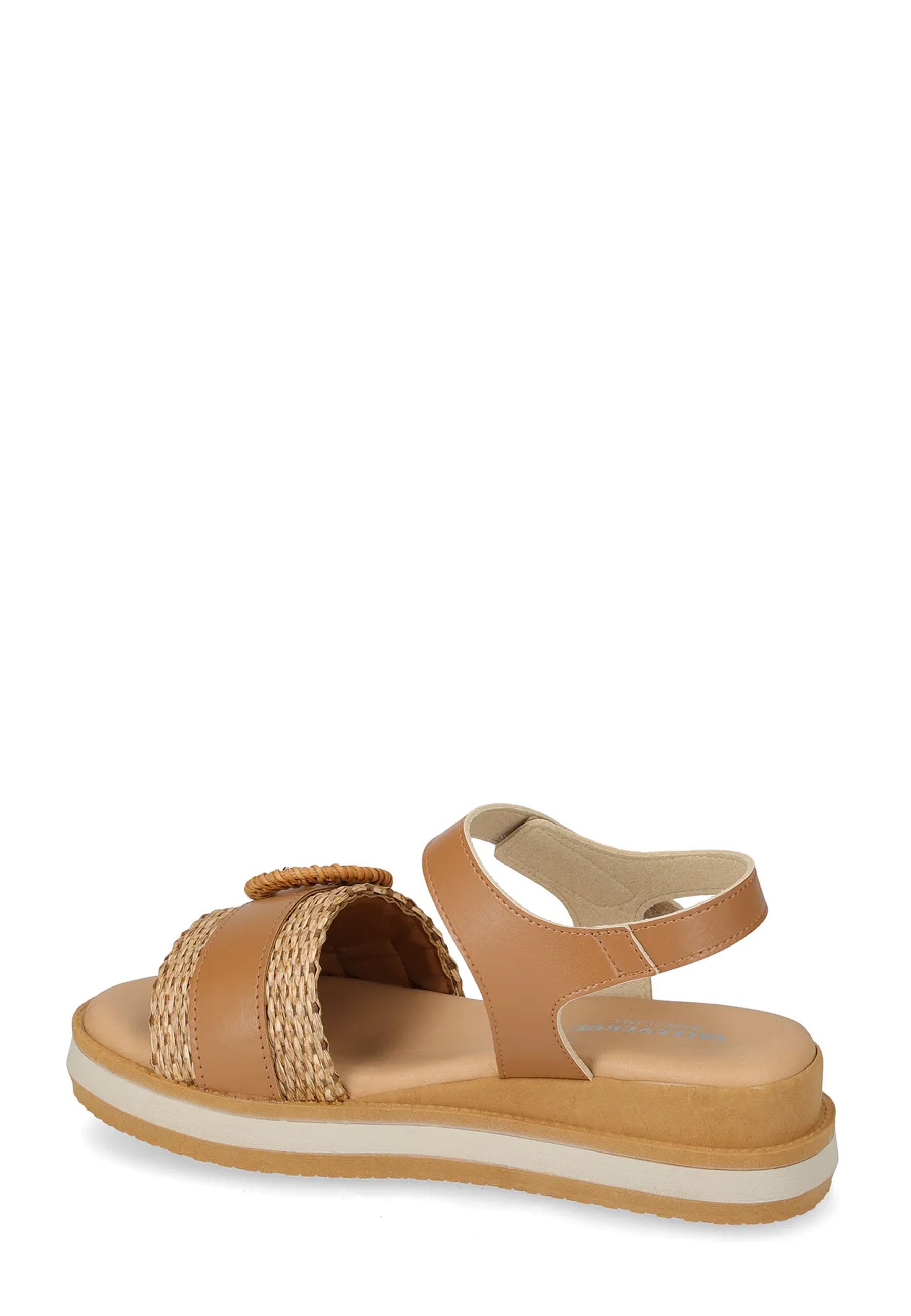 Sandali con strappi Marrone Valleverde