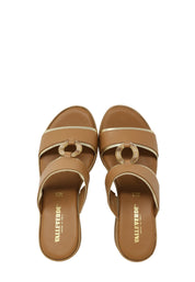 Sandali zeppa Marrone Valleverde