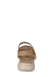 Sandali con strappi Beige Valleverde