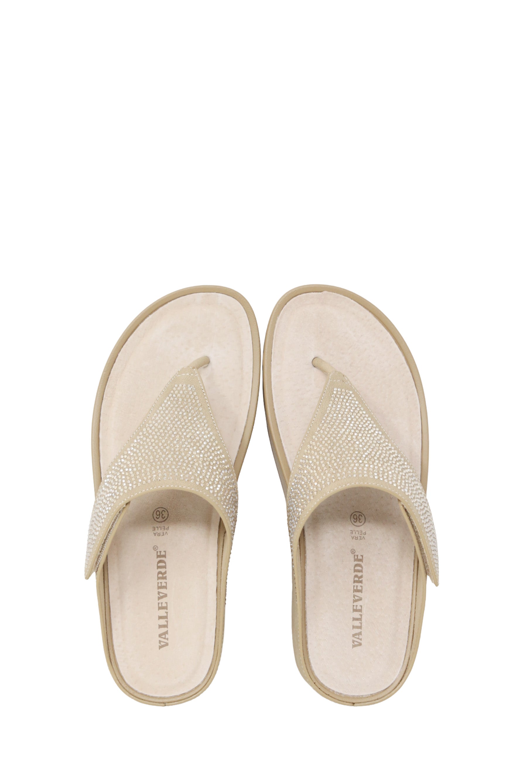 Infradito Beige Valleverde