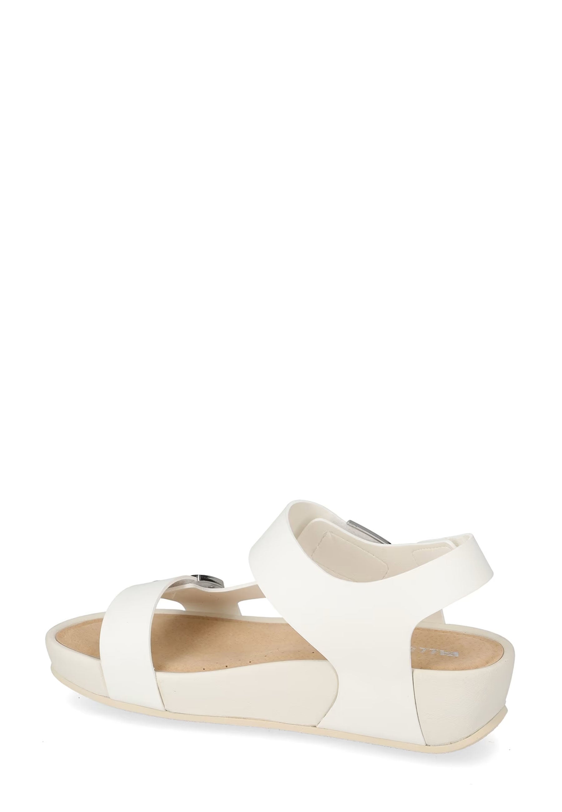 Sandali con strappi Bianco Valleverde