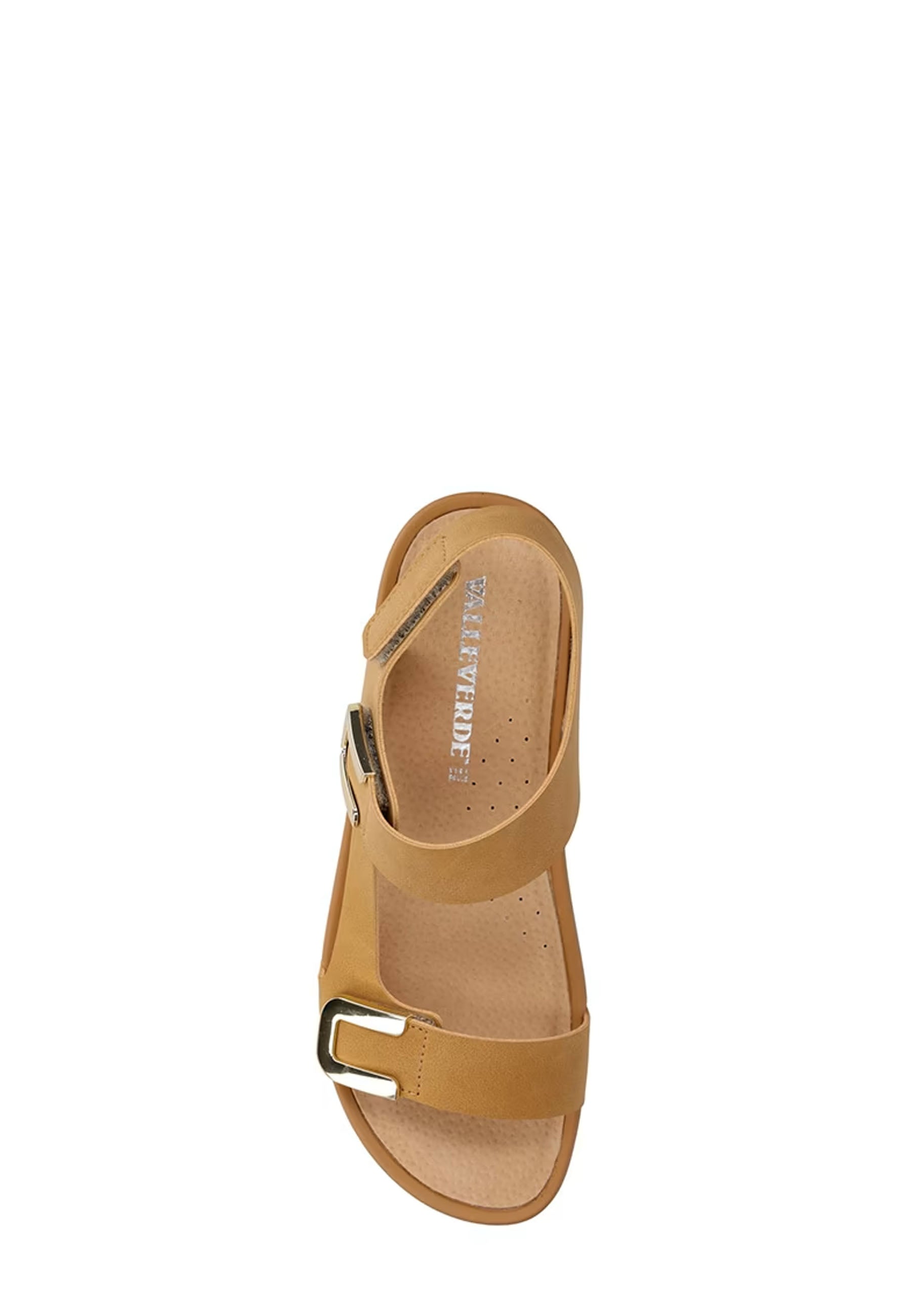Sandali con strappi Marrone Valleverde