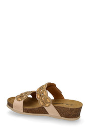 Sandali con strappi Rosa Valleverde