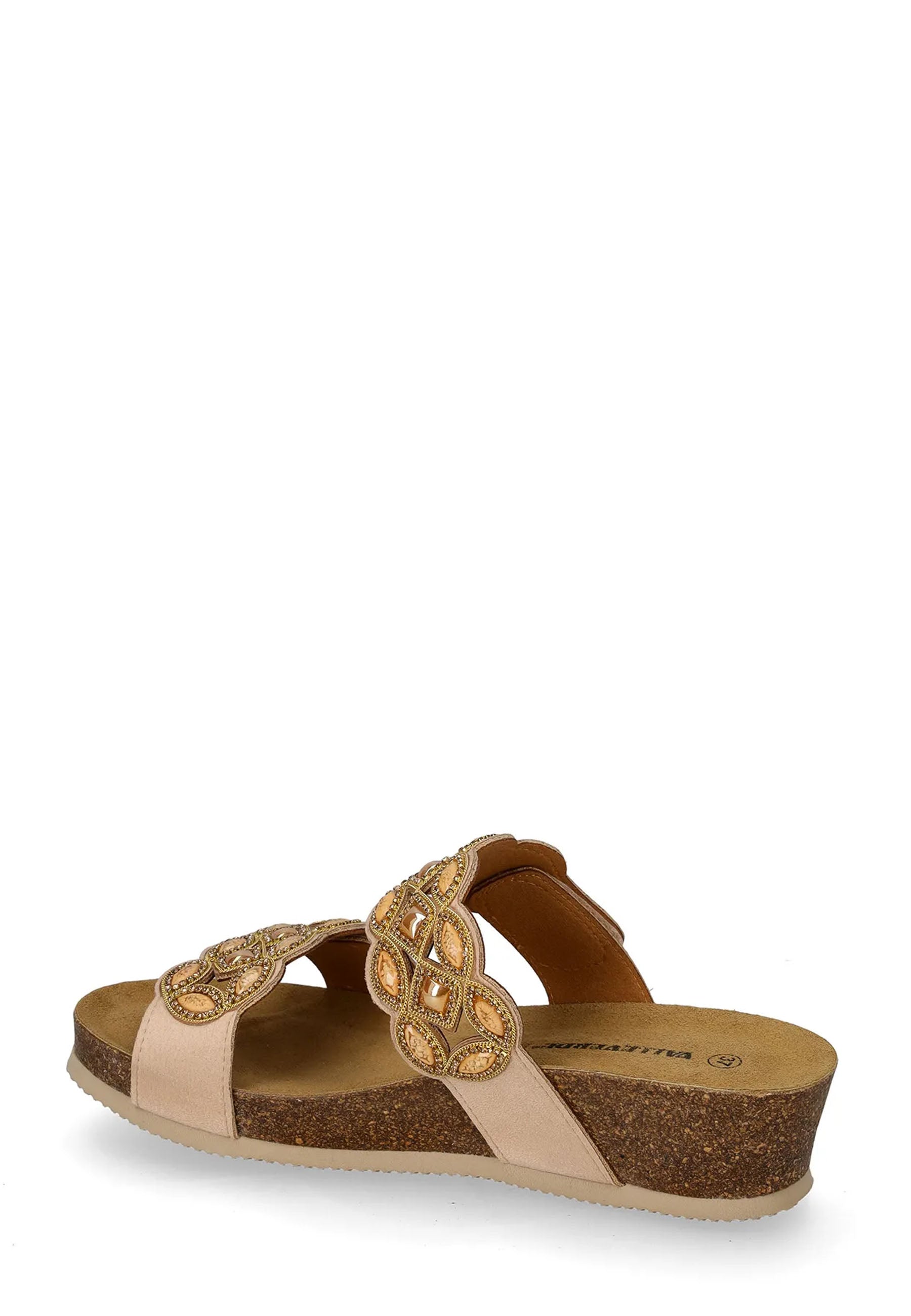 Sandali con strappi Rosa Valleverde