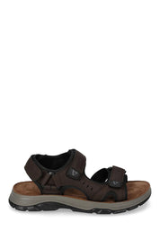 Sandali con strappi Marrone Valleverde