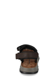 Sandali con strappi Marrone Valleverde