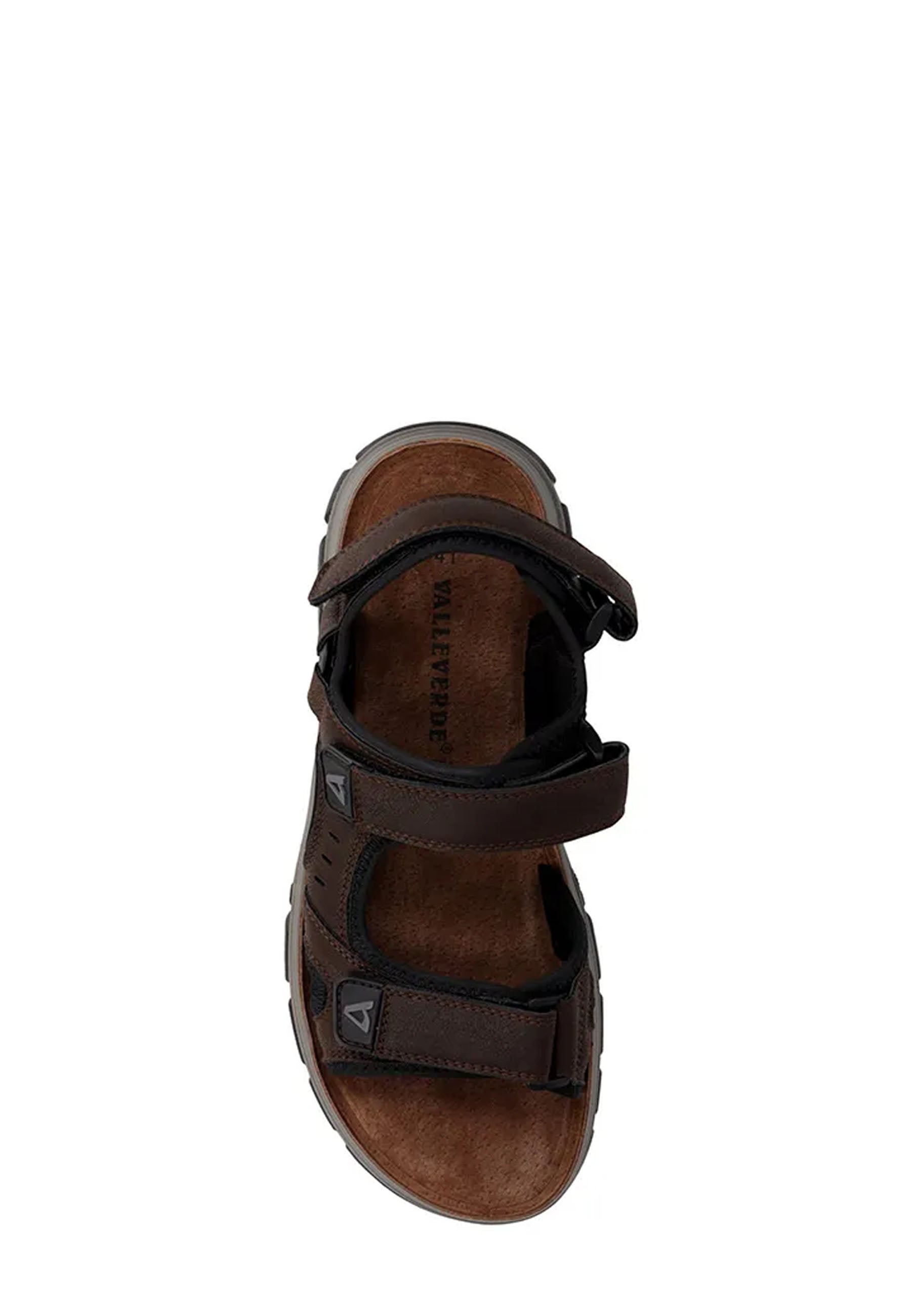 Sandali con strappi Marrone Valleverde