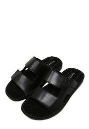 Sandali con strappi Nero Valleverde