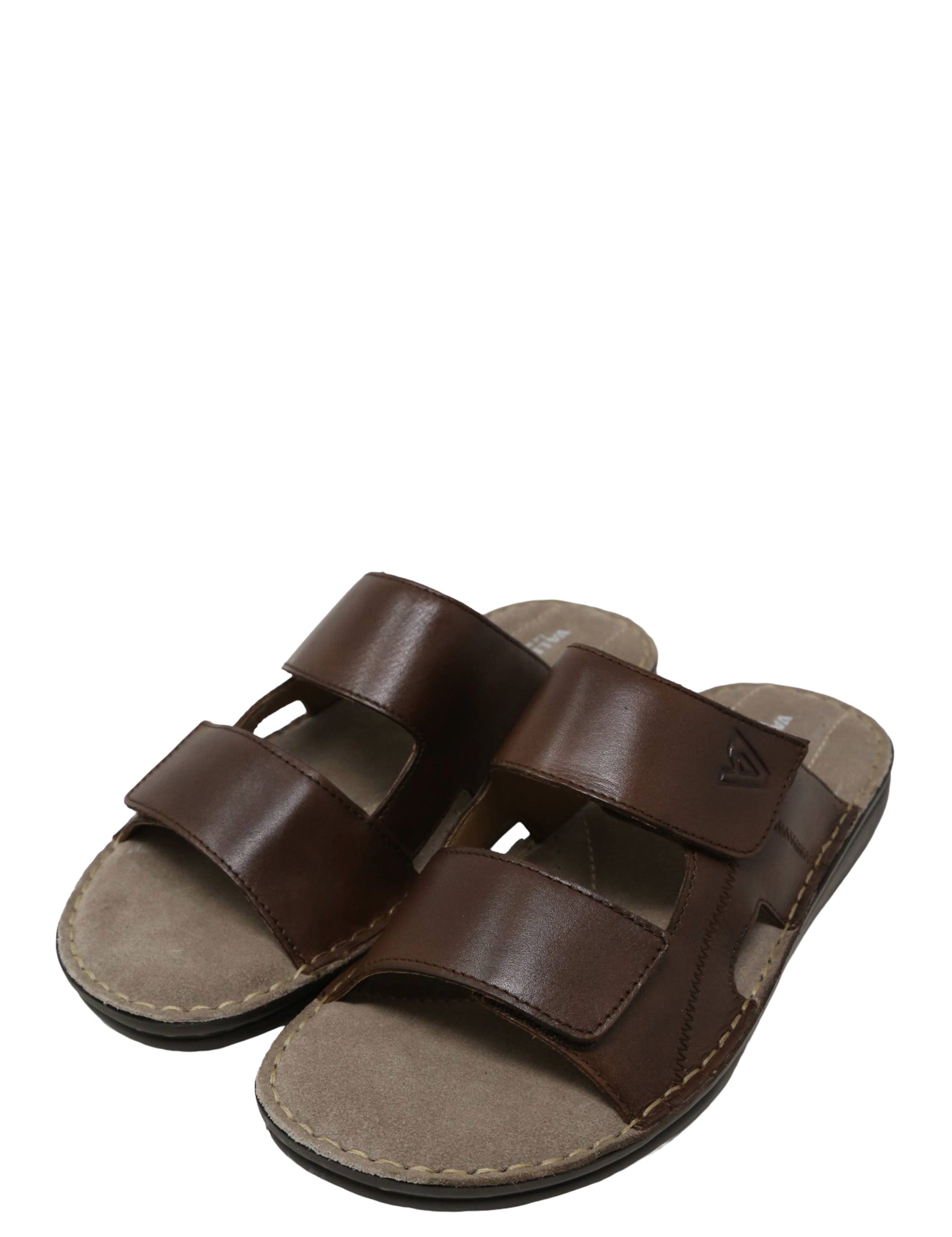 Sandali con strappi Marrone Valleverde