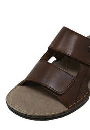 Sandali con strappi Marrone Valleverde